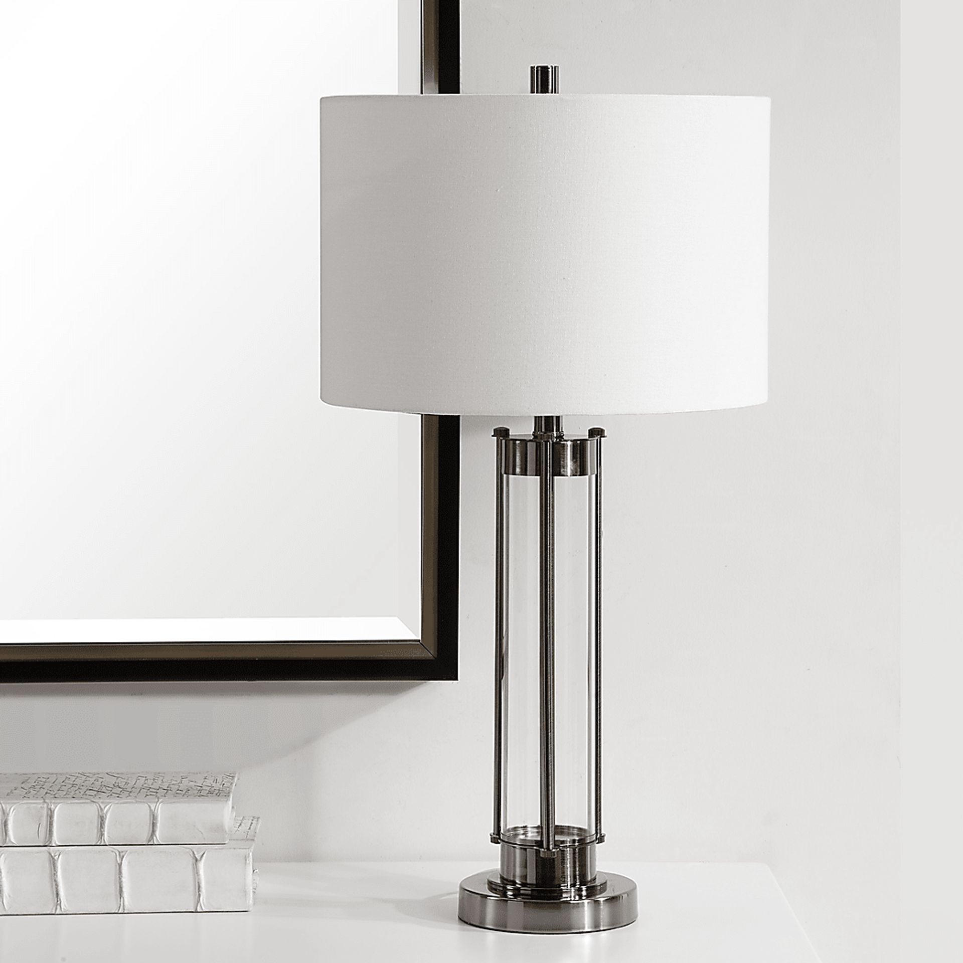 Lacon Post Nickel Lamp - Image 5