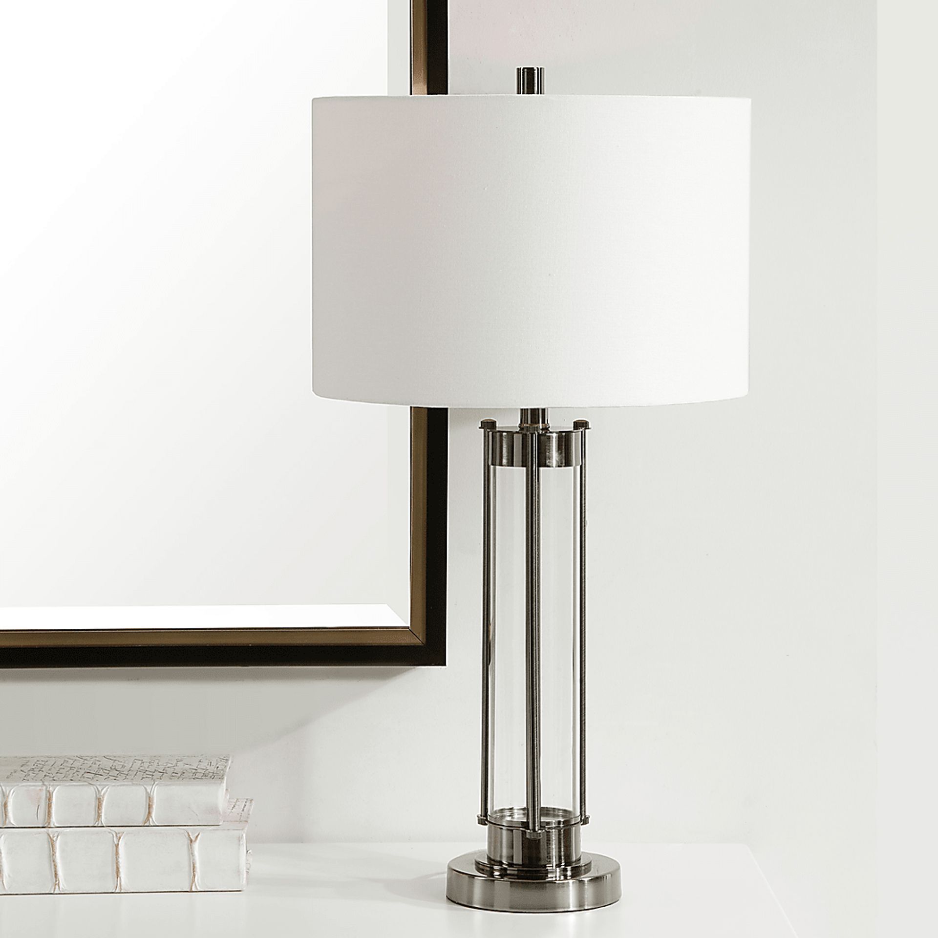 Lacon Post Nickel Lamp - Image 6