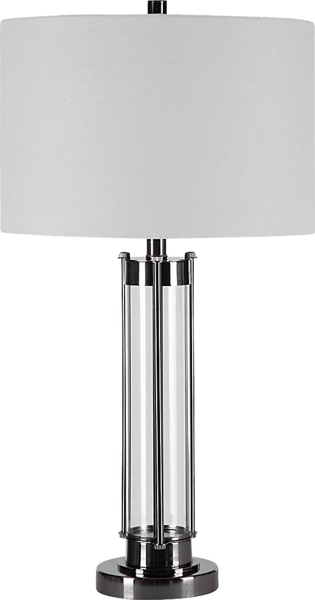 Lacon Post Nickel Lamp - Thumbnail - Image 1