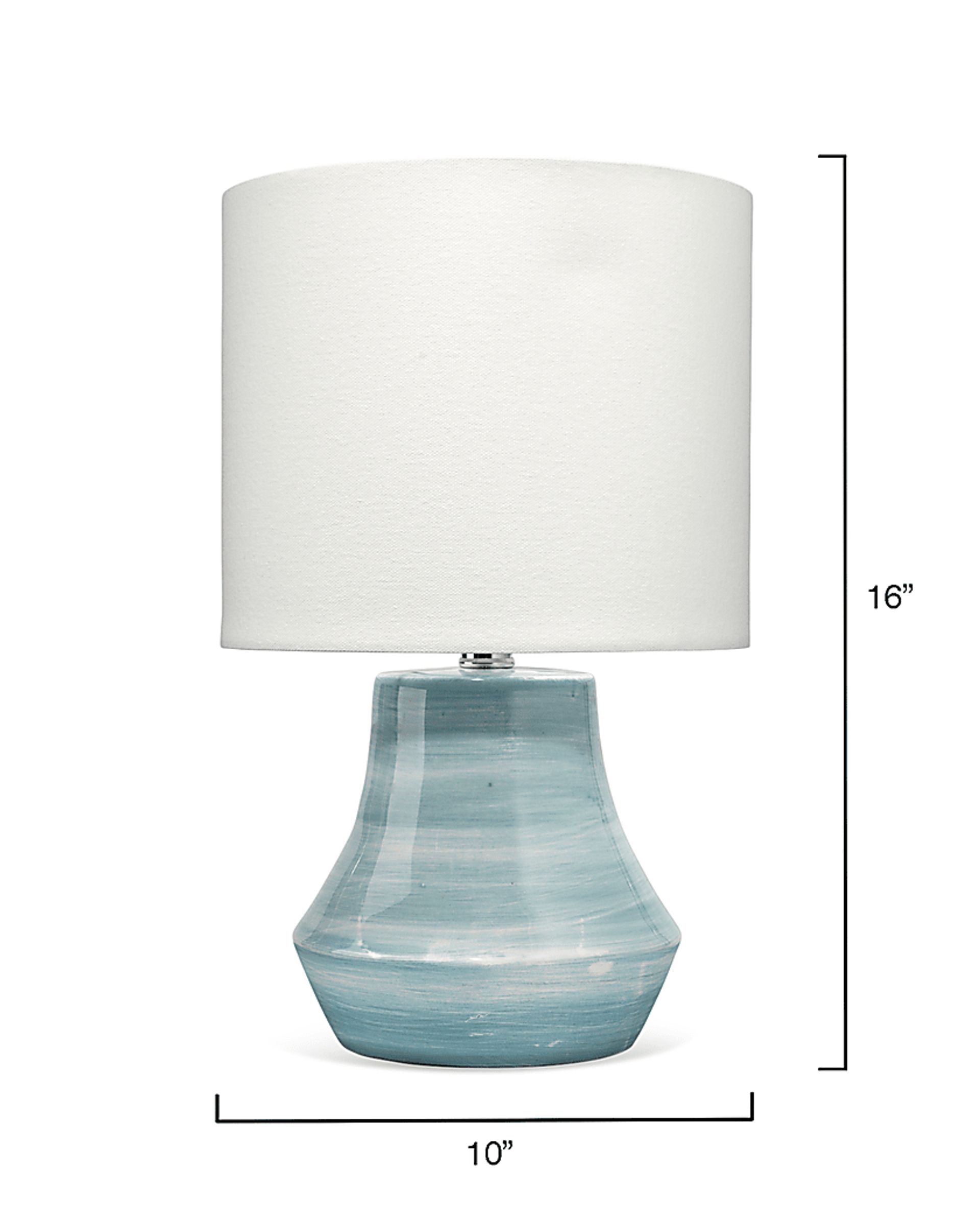 Ladd Point Blue Lamp - Image 3