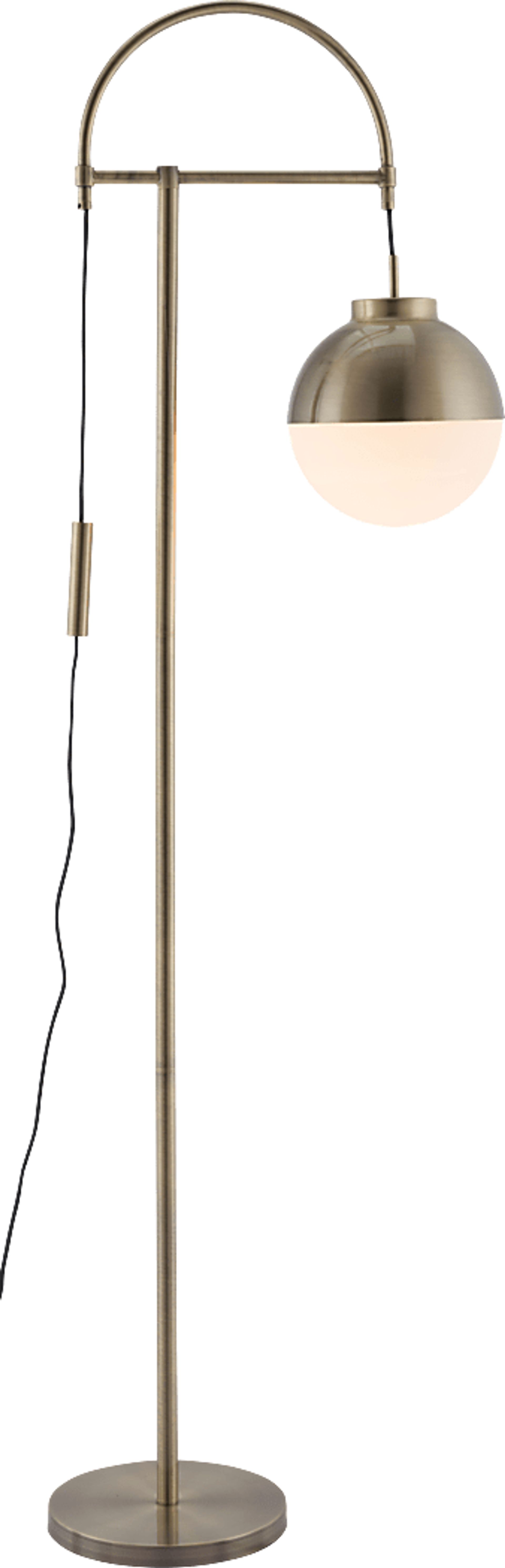 Ladellen Brass Floor Lamp - Image 3