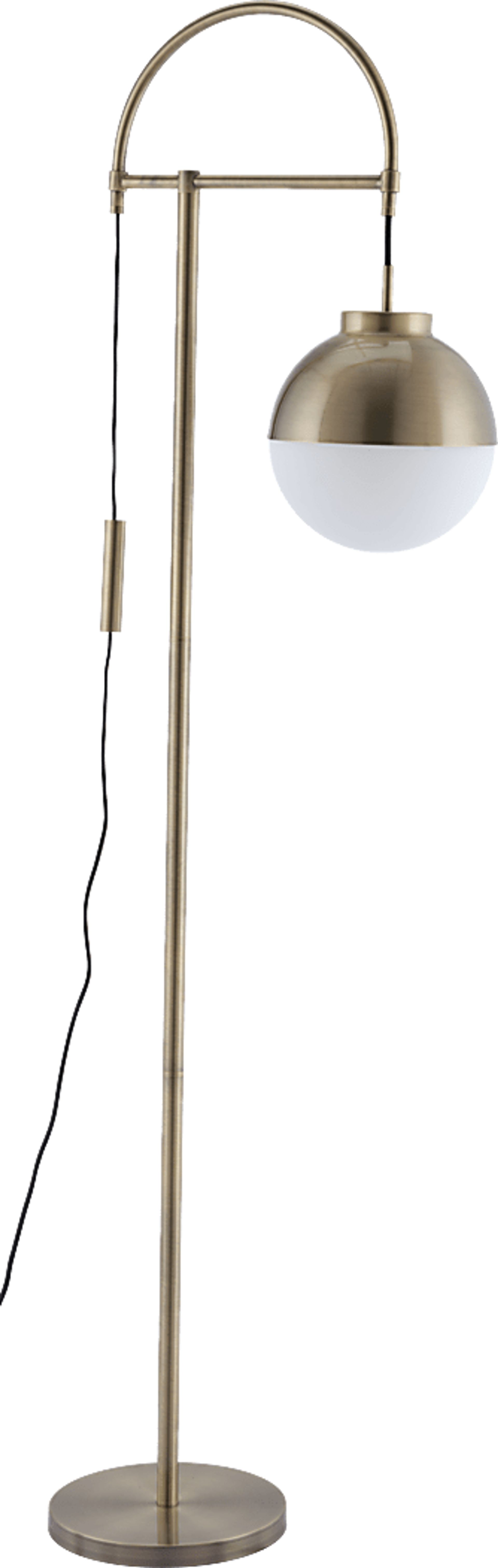 Ladellen Brass Floor Lamp - Image 1