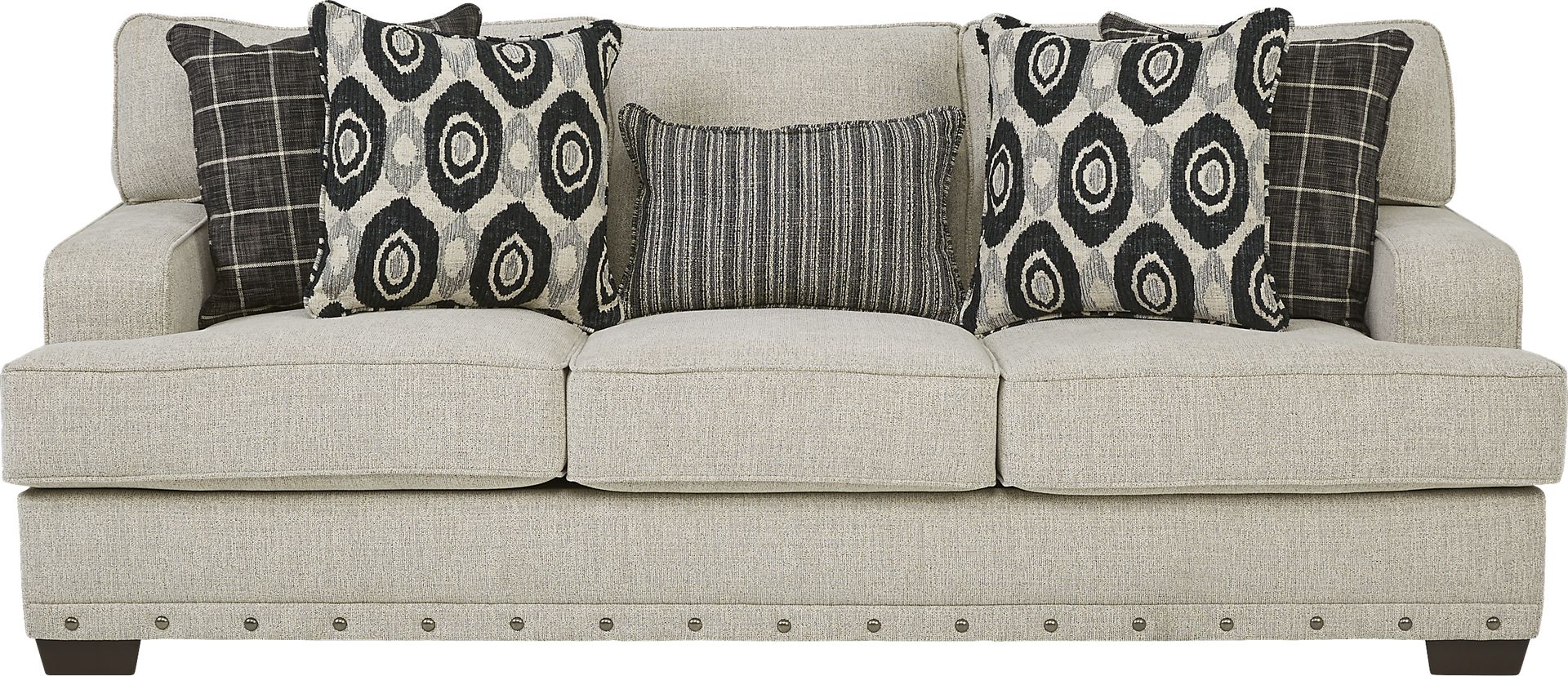 Laden Heights Beige Sofa - Image 1