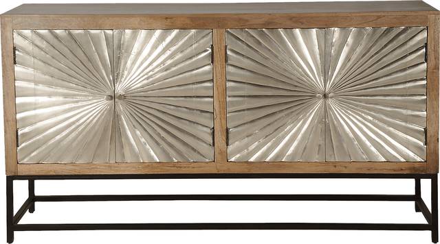 Laderna Brown Accent Cabinet - Thumbnail - Image 4