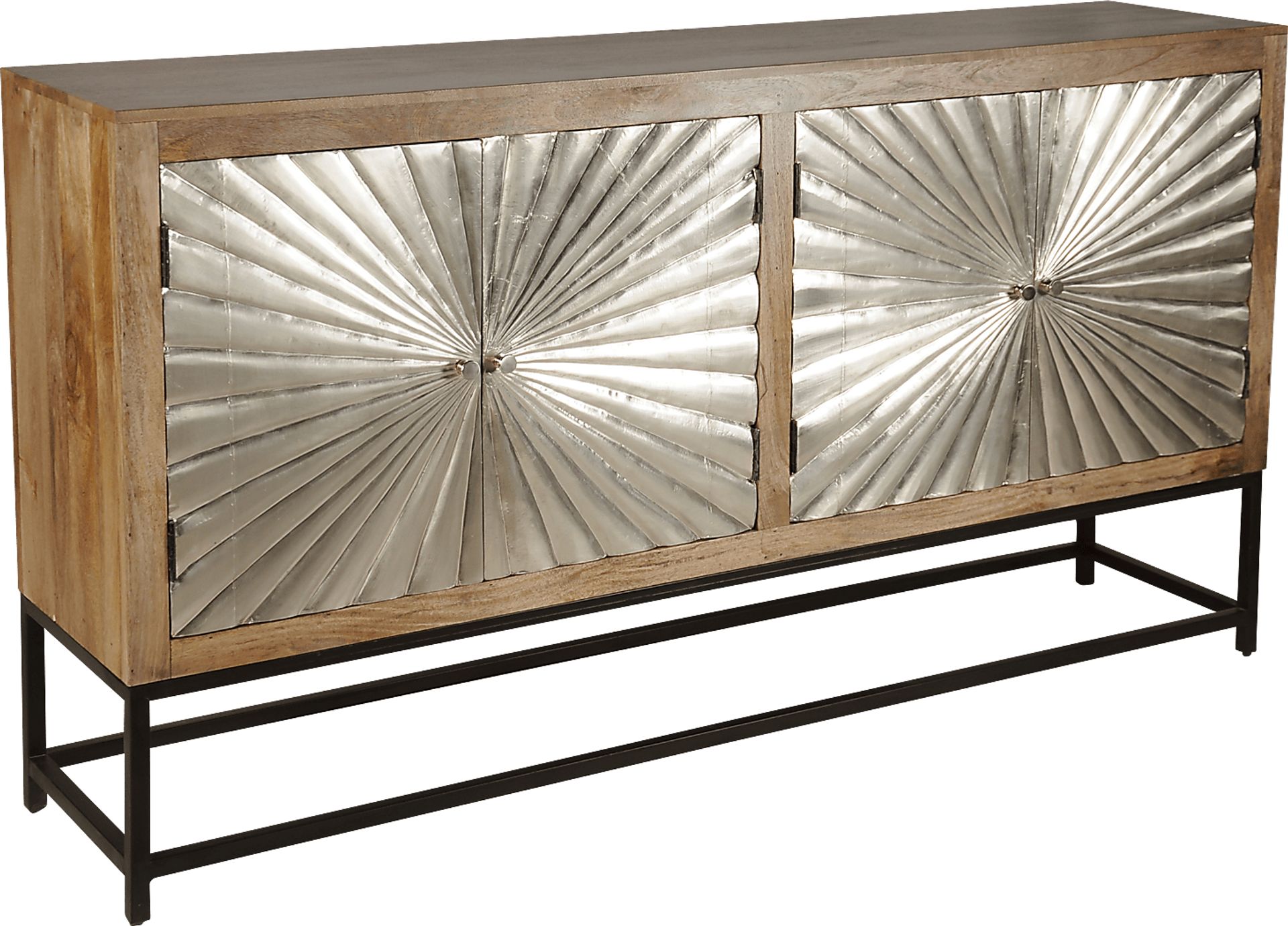 Laderna Brown Accent Cabinet - Image 1