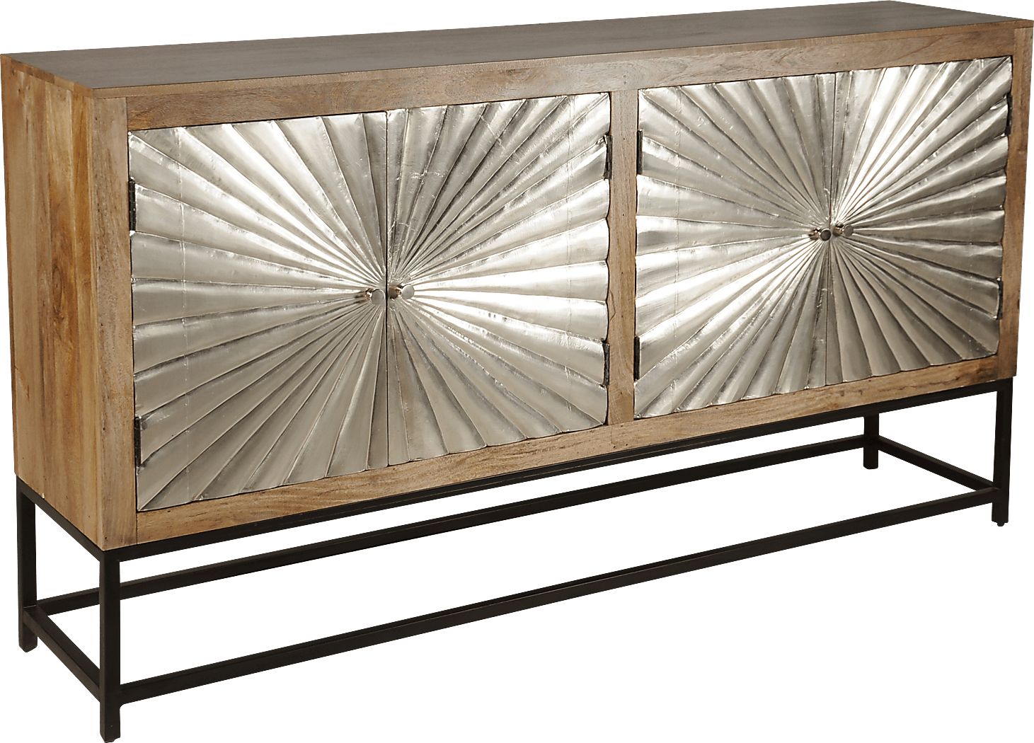 Laderna Brown Accent Cabinet