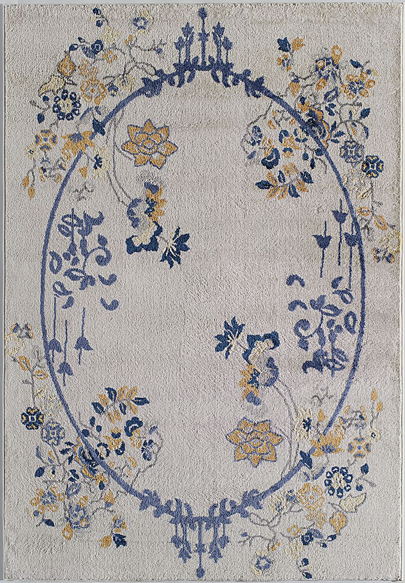 Ladinas Blue 5' x 7' Rug