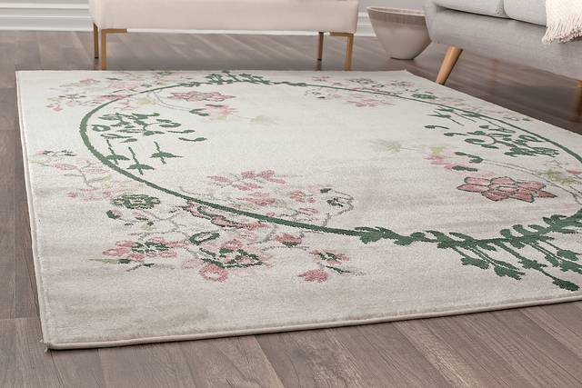 Ladinas Green 5' x 7' Rug - Thumbnail - Image 3