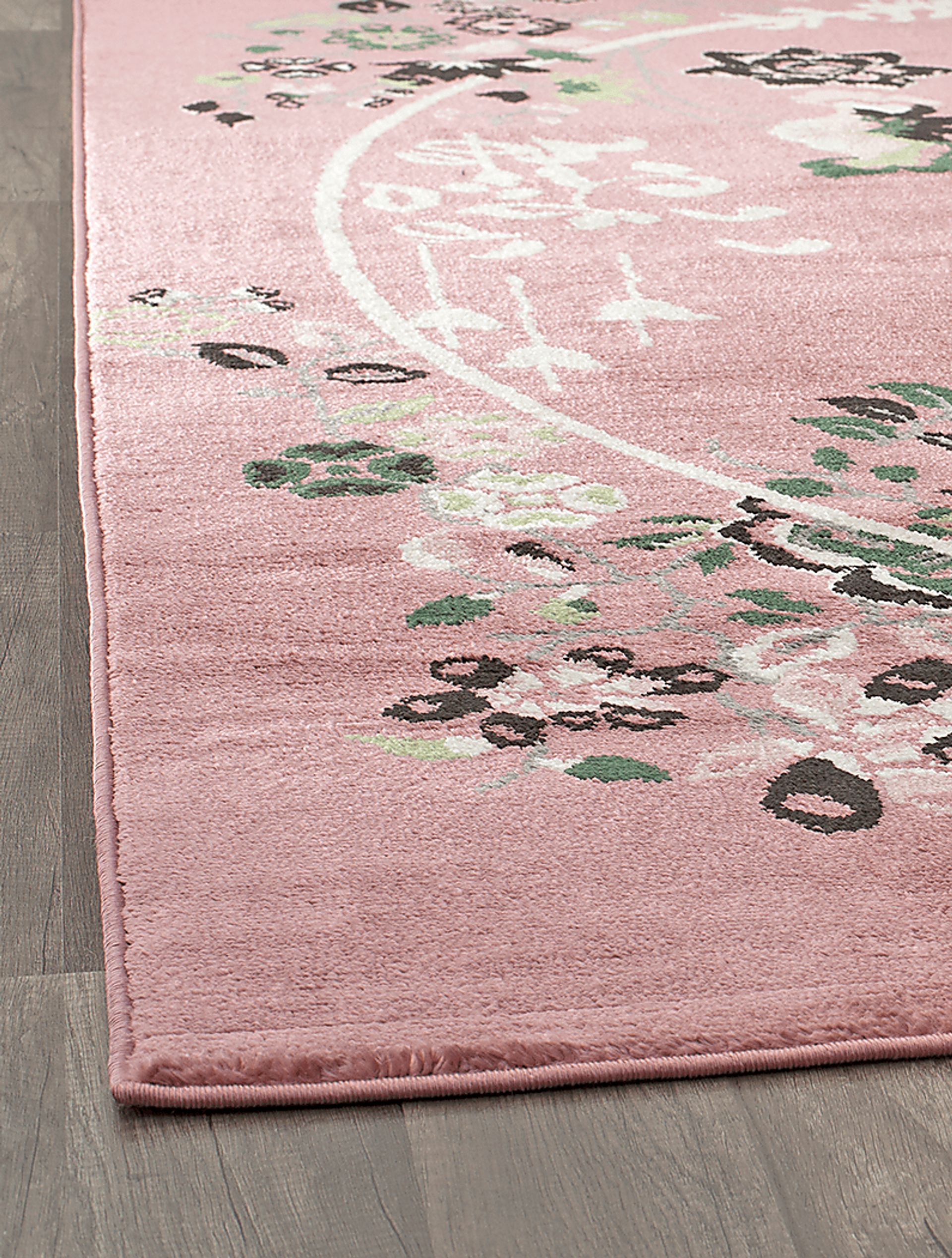 Ladinas Light Pink 5' x 7' Rug - Image 2