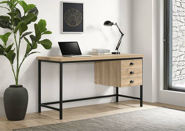 Ladoga Brown Desk - Thumbnail - Image 2
