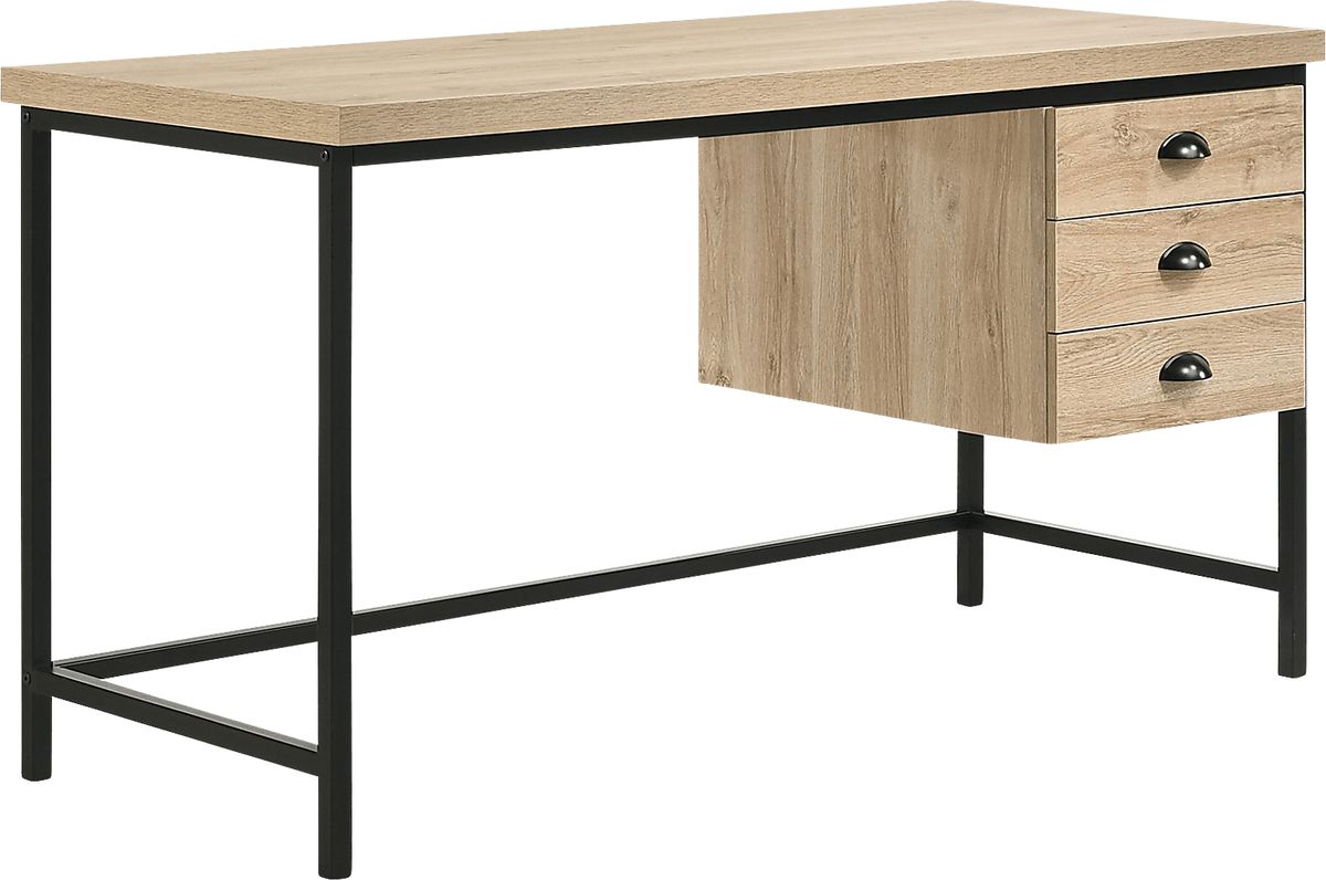 Ladoga Brown Desk Rooms to Go