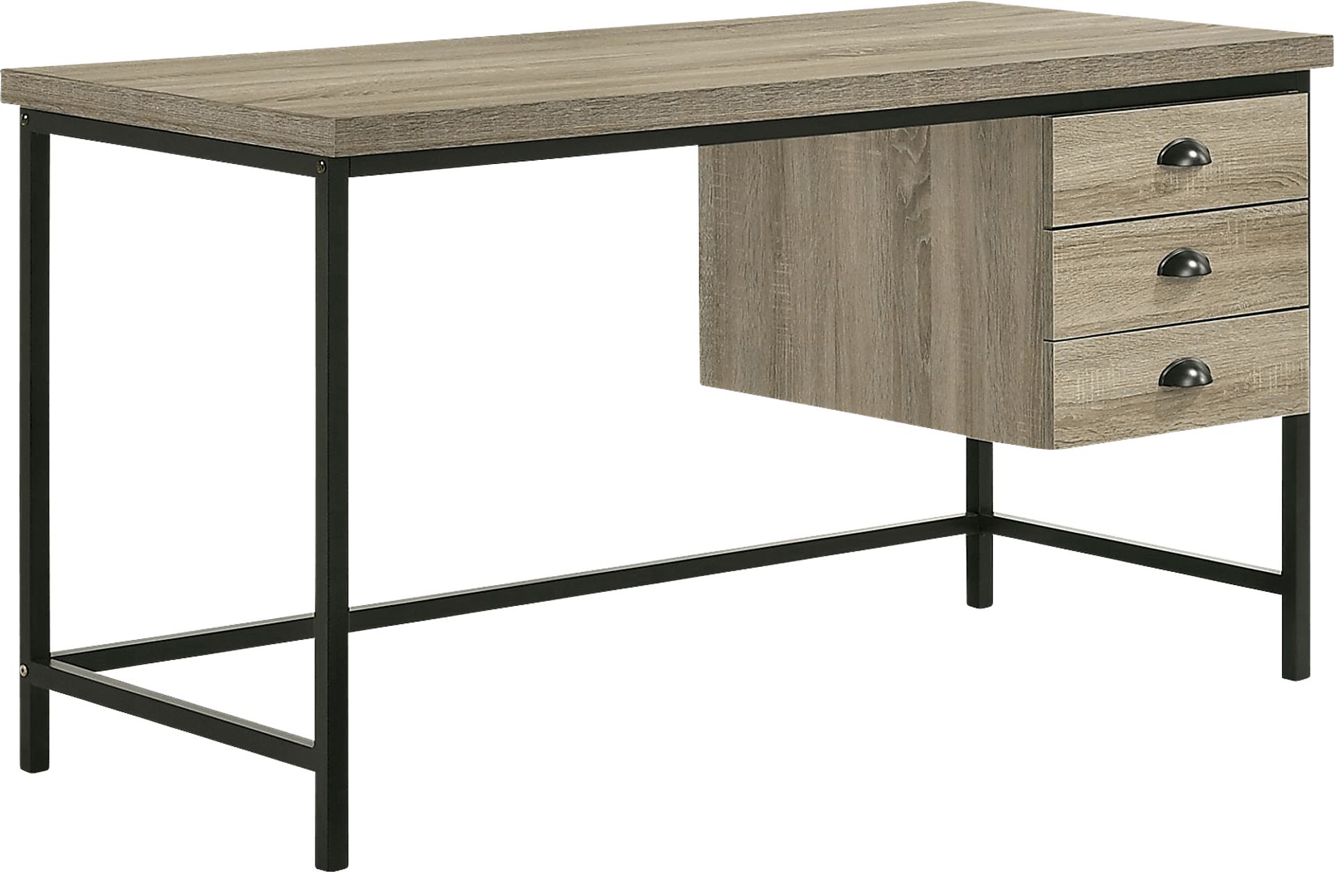 Ladoga Light Gray Desk - Image 1