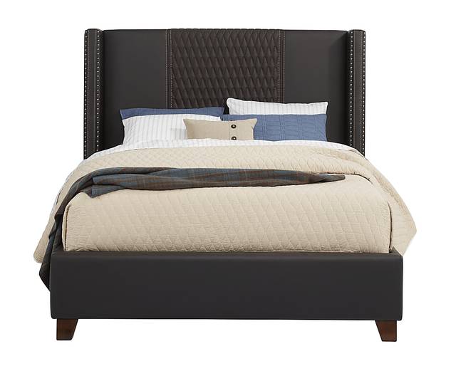 Ladona Maple 3 Pc Queen Upholstered Bed - Thumbnail - Image 1