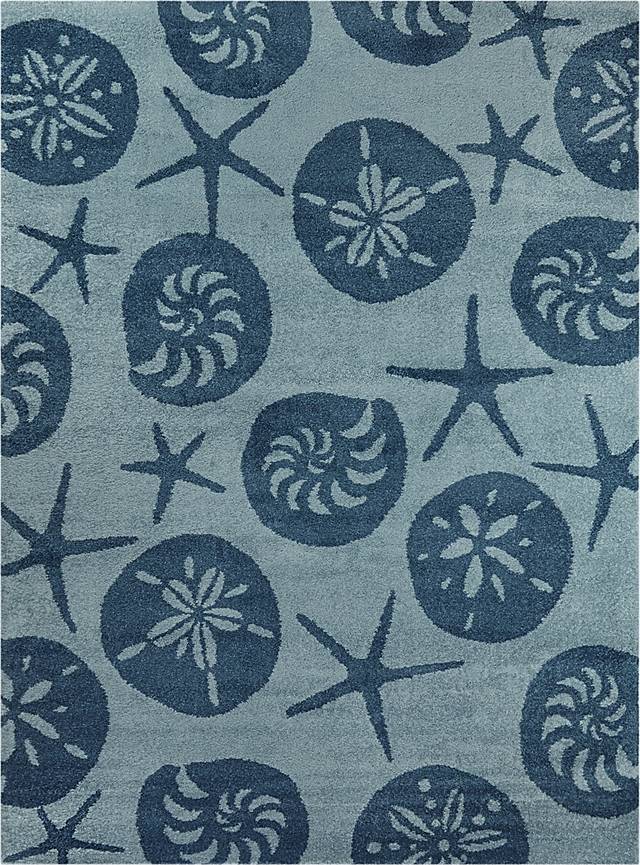 Ladovie Navy 7'10 x 10' Rug - Thumbnail - Image 1