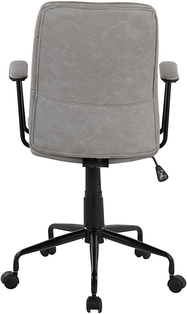 Ladson Gray Office Chair - Thumbnail - Image 4