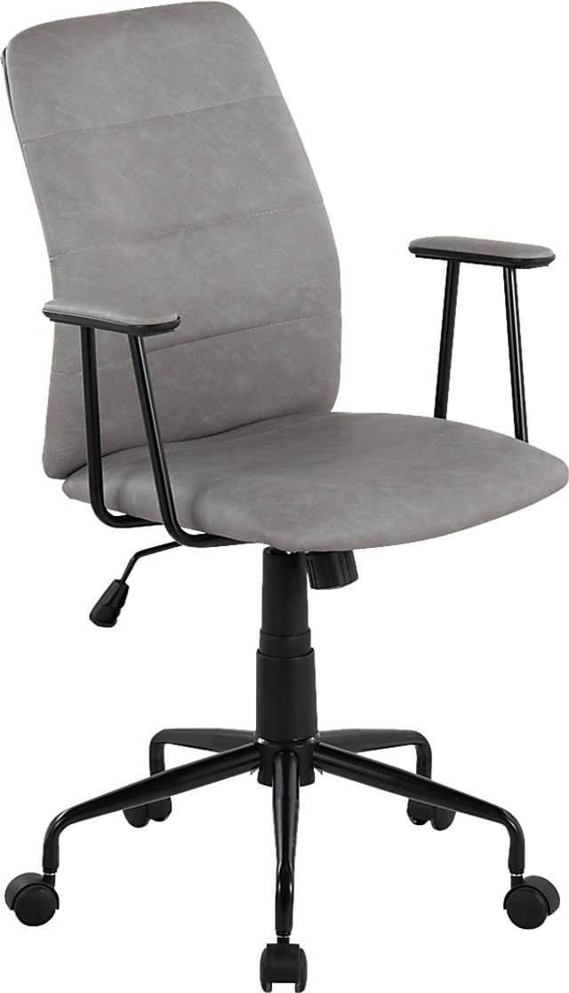 Ladson Gray Office Chair - Thumbnail - Image 1