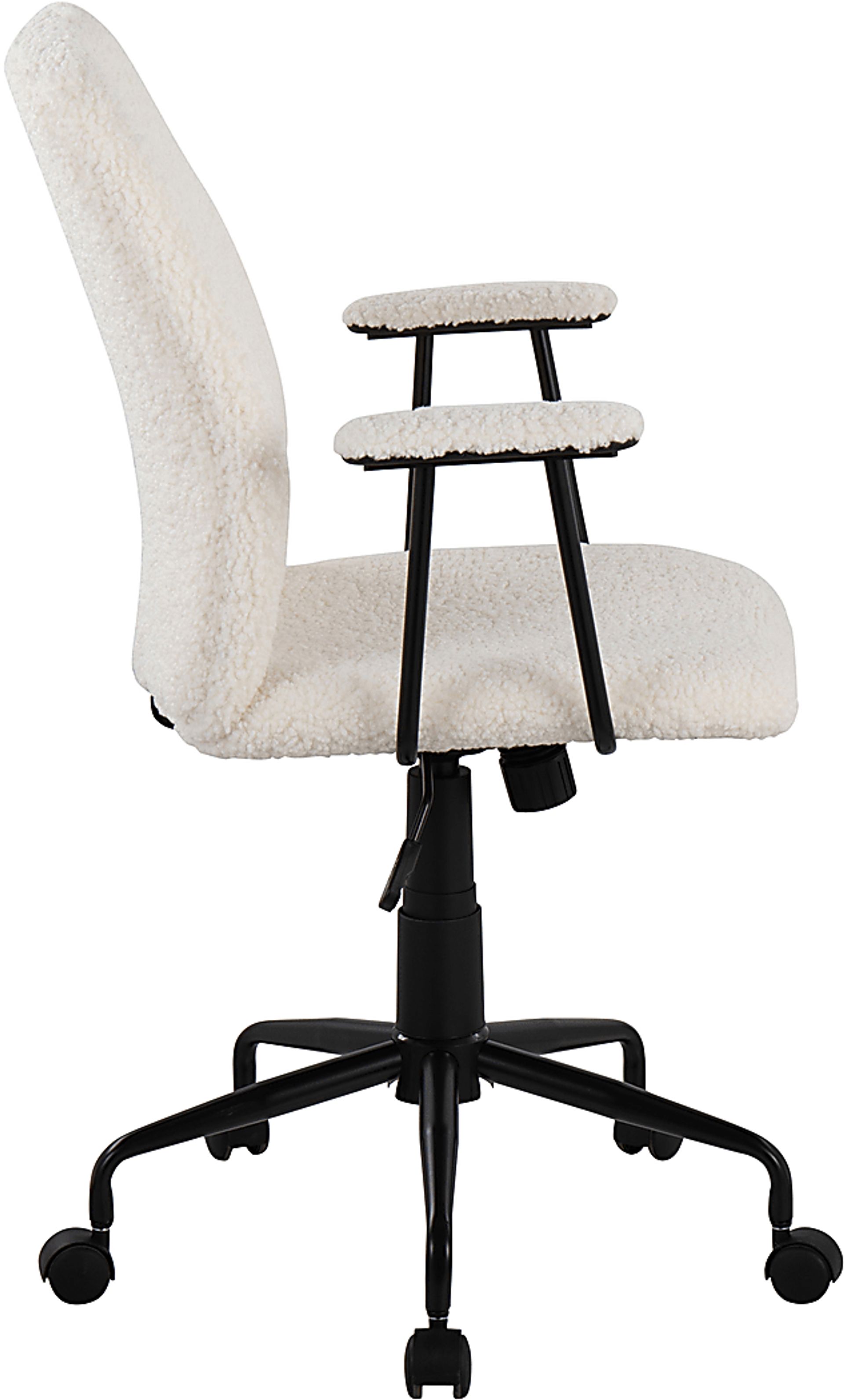 Ladson White Office Chair - Image 2