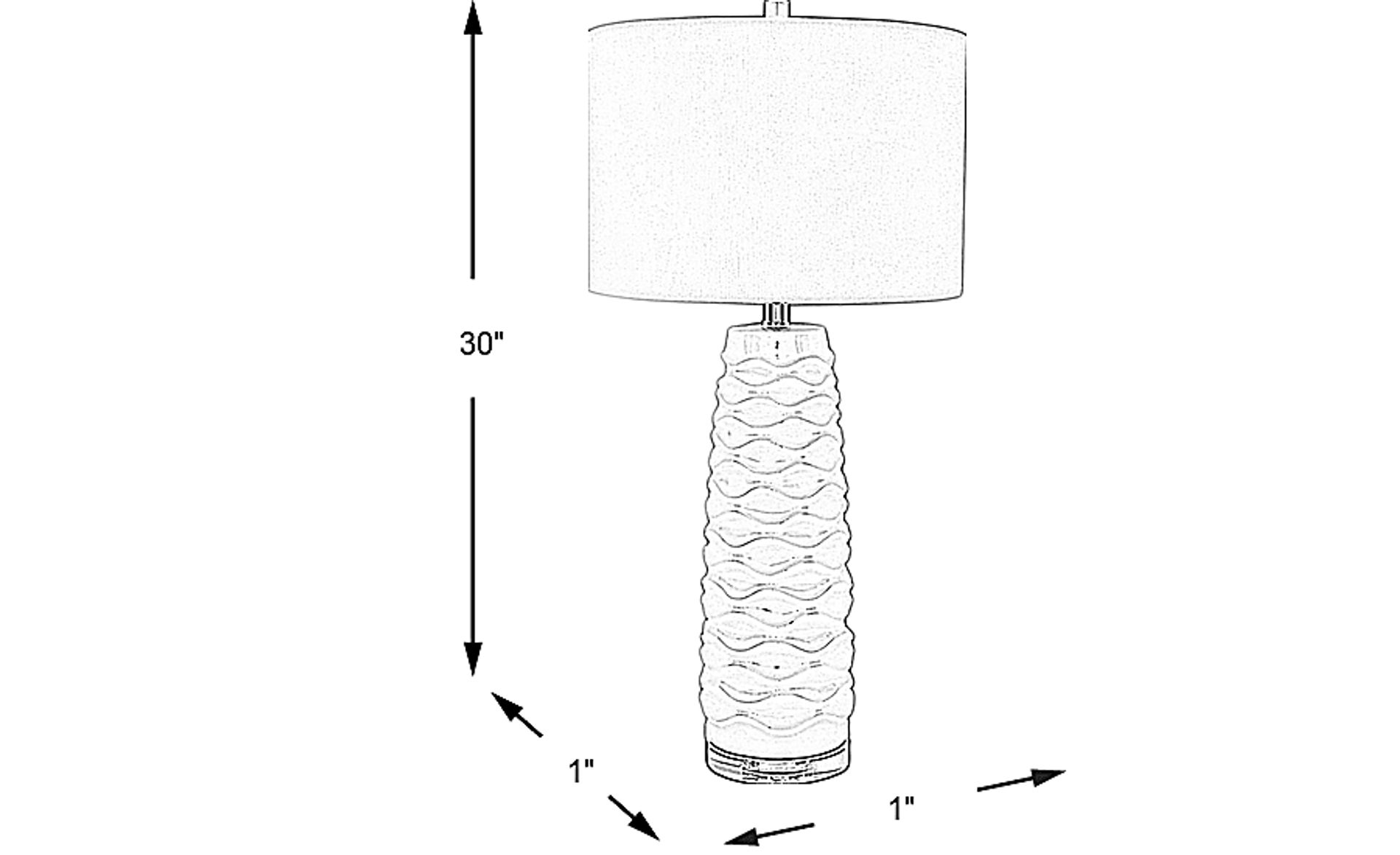Dimension Image. Please refer to the Dimension Tab on this page for dimension details.