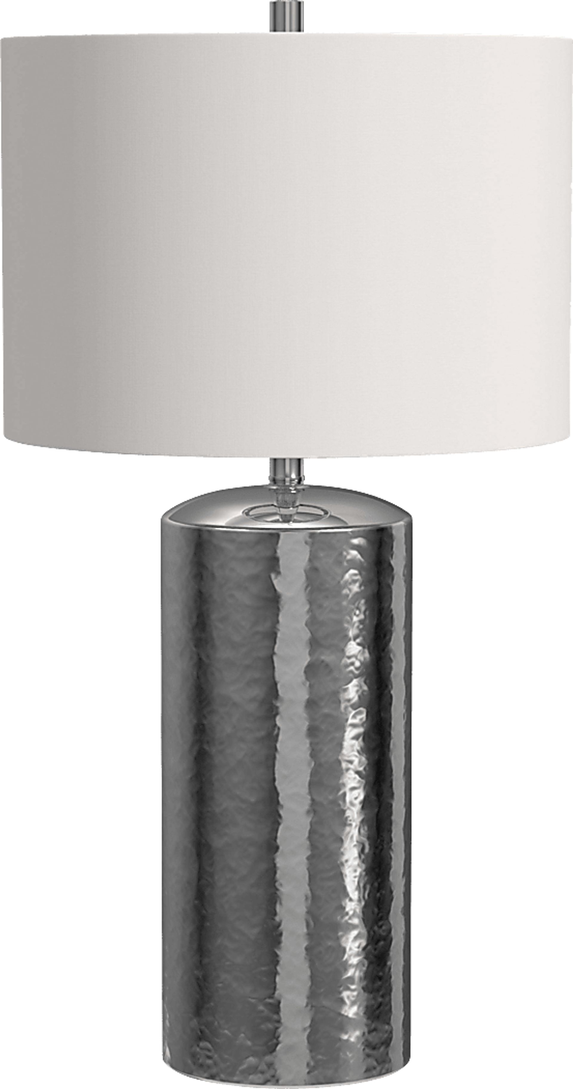 Ladywell Island Silver Lamp - Image 1
