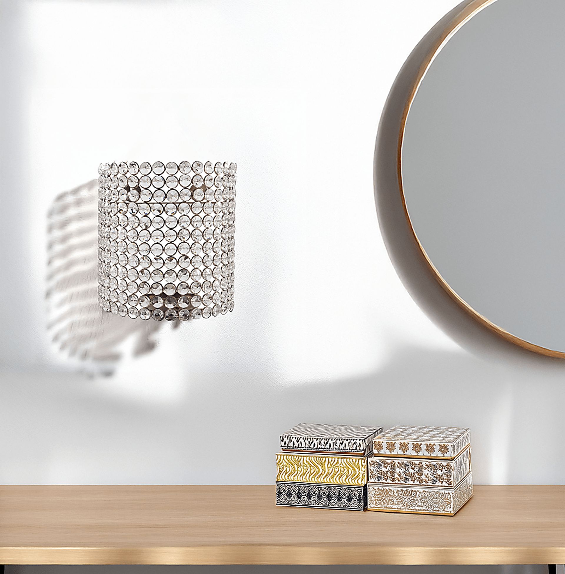 Lael Silver Wall Sconce - Image 2