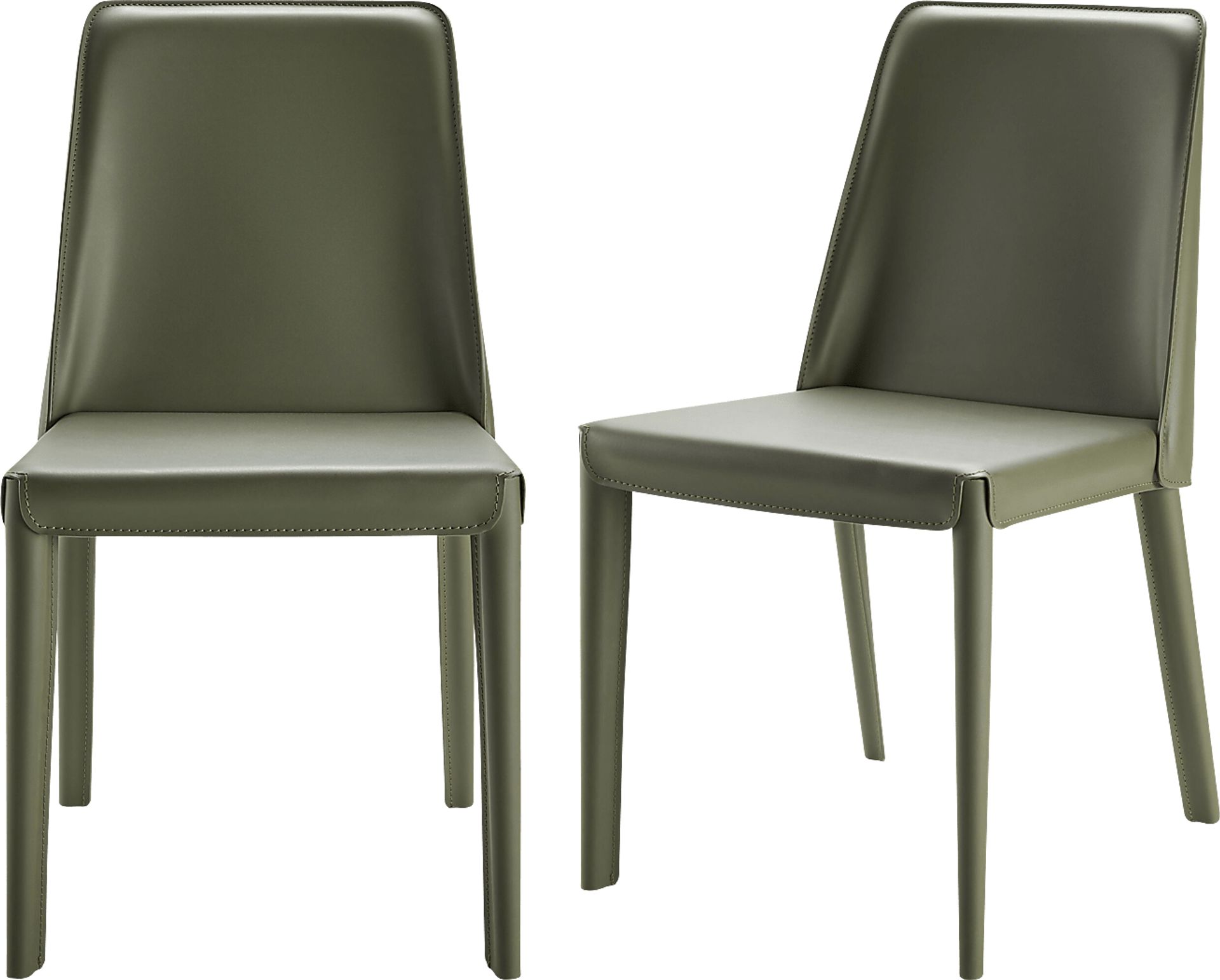 Laera Green Side Chair, Set of 2 - Image 1