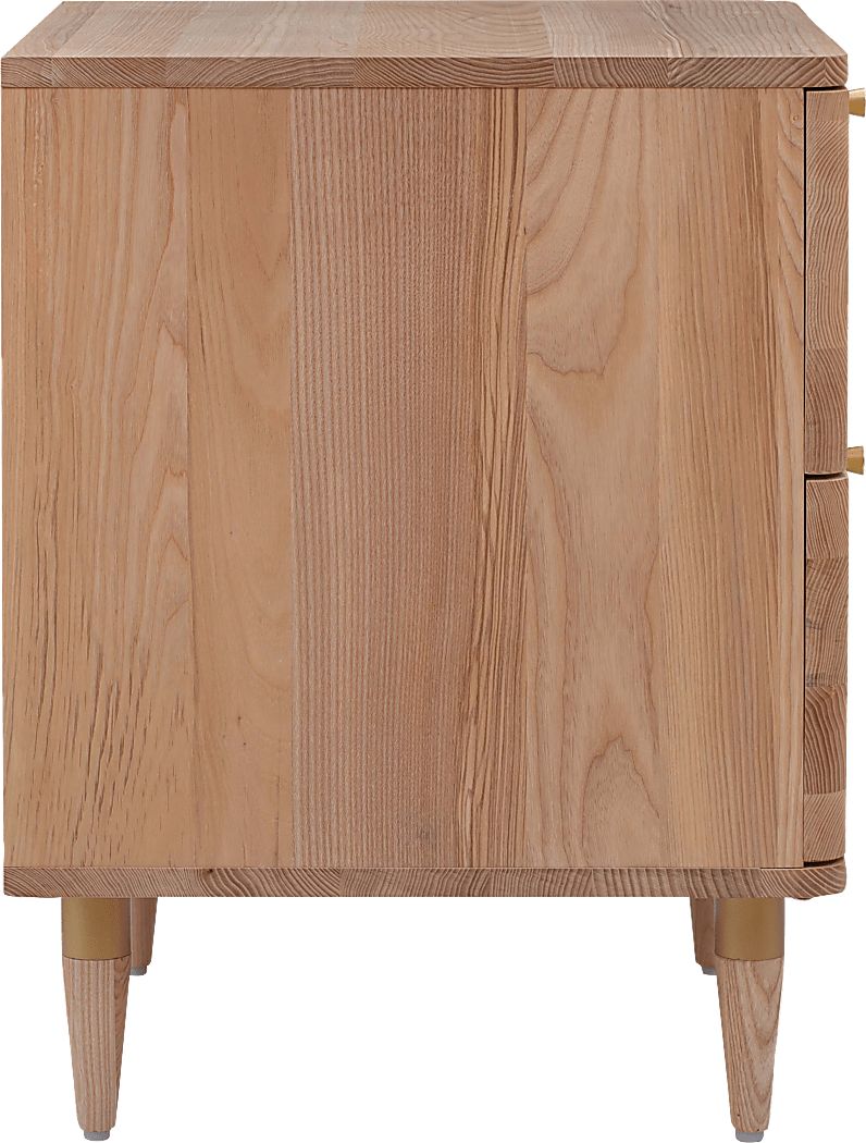 Laertes Brown Nightstand - Thumbnail 5