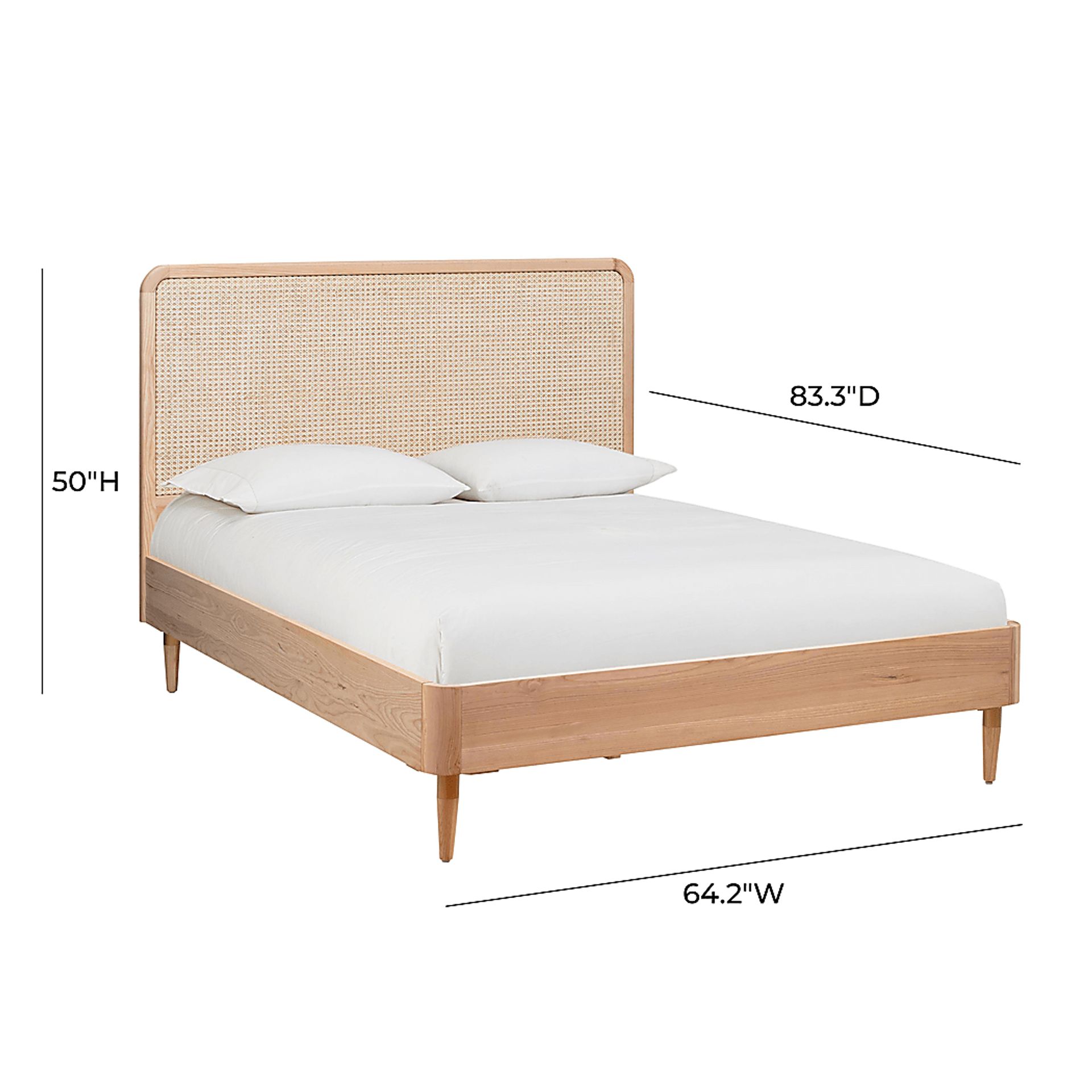 Laertes Light Brown Queen Bed - Image 8