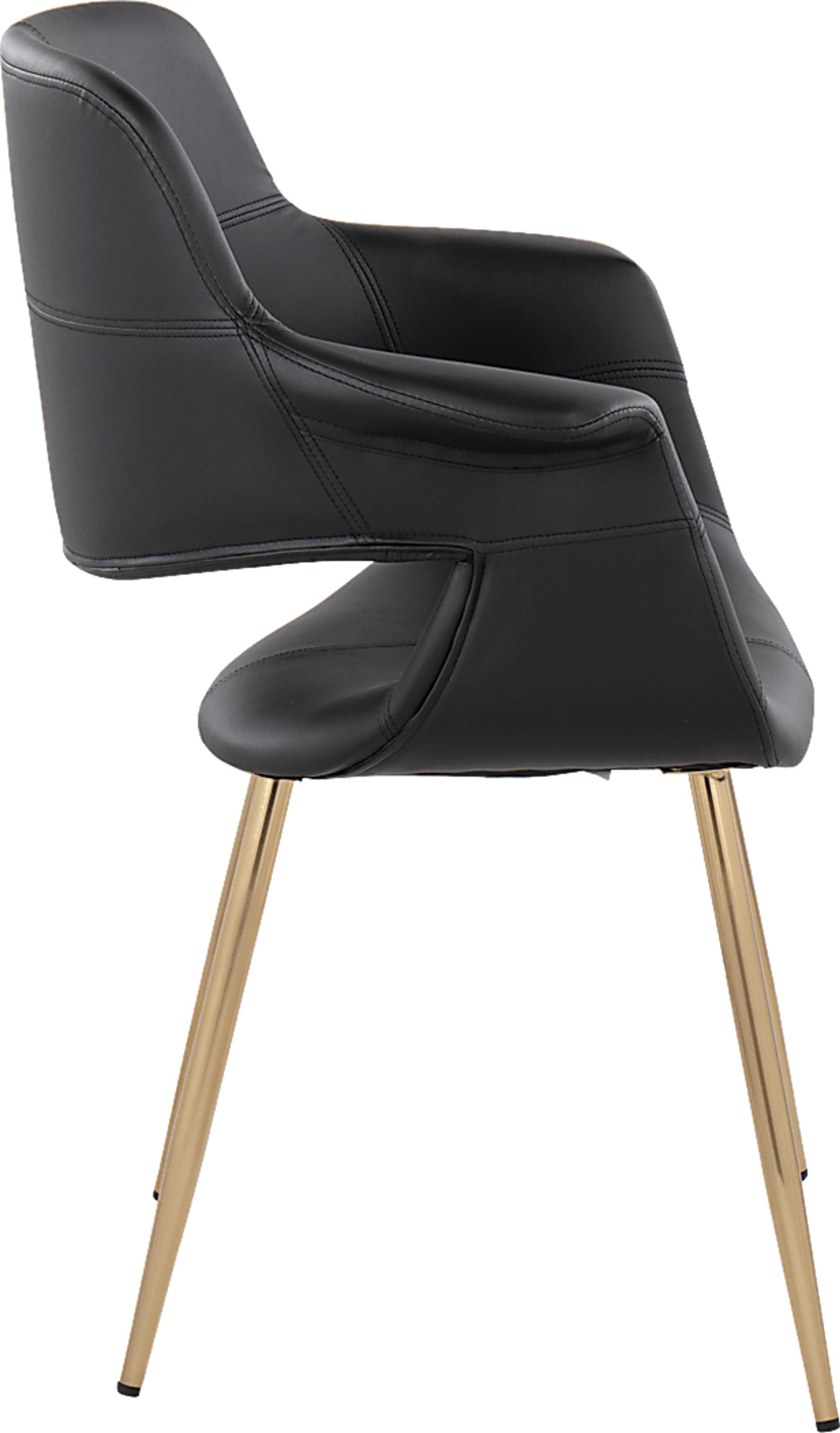 Lafanette I Black Arm Chair, Set of 2 - Image 4
