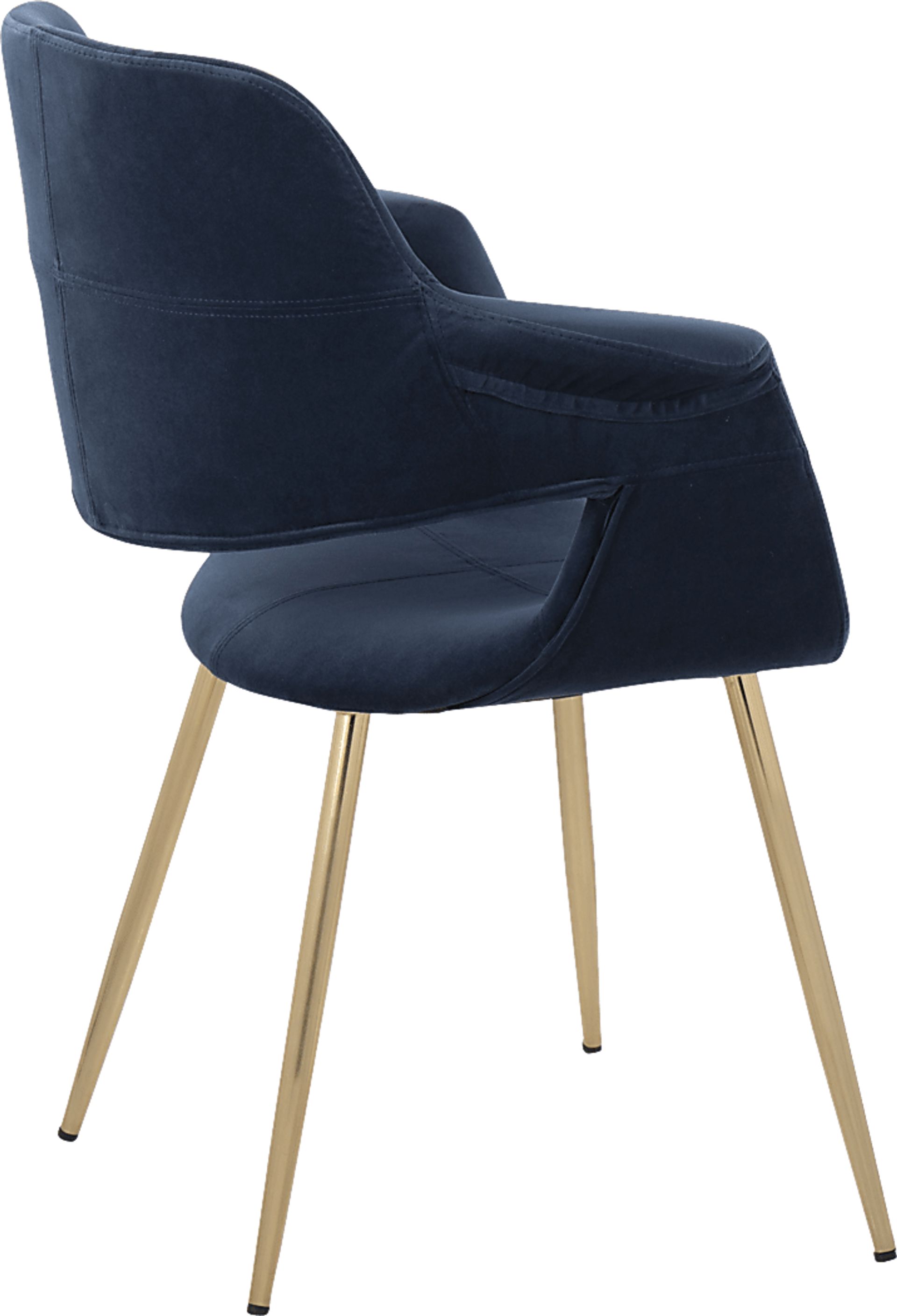 Lafanette I Blue Arm Chair, Set of 2 - Image 6