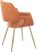 Lafanette I Camel Arm Chair, Set of 2