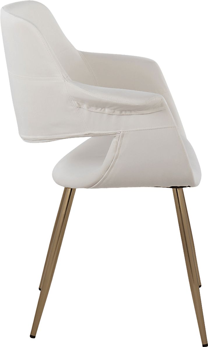 Lafanette I Cream Arm Chair, Set of 2