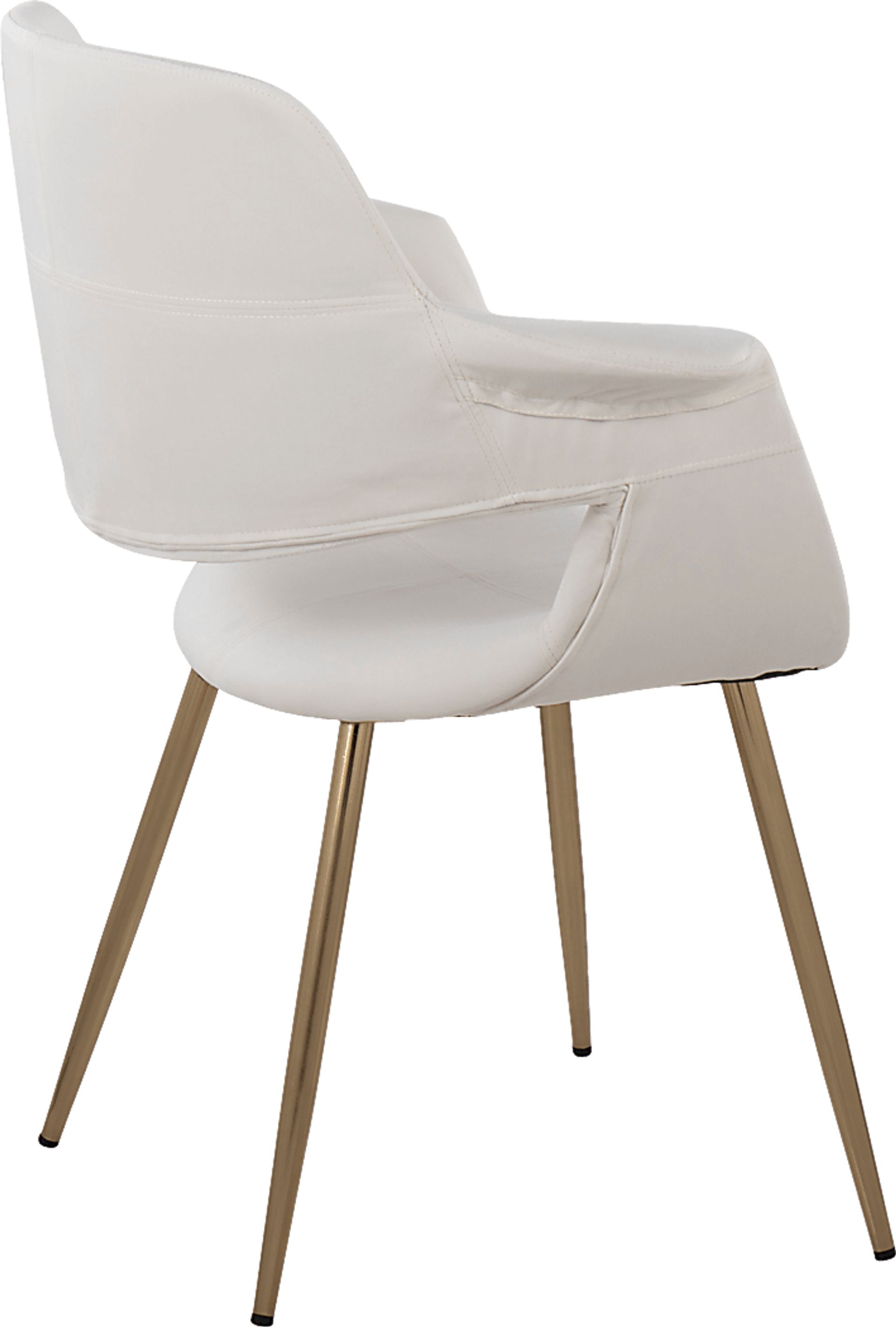 Lafanette I Cream Arm Chair, Set of 2 - Image 4