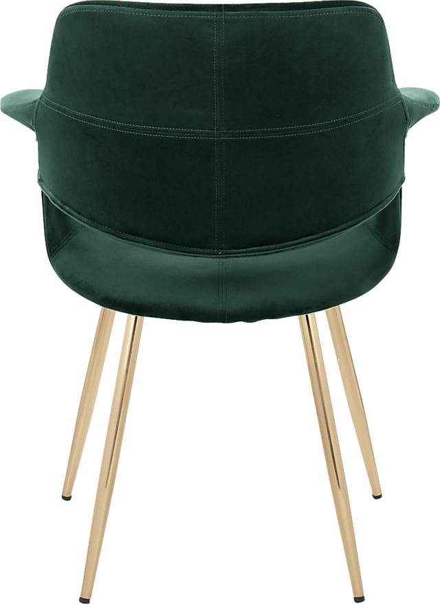Lafanette I Green Arm Chair, Set of 2 - Thumbnail - Image 6