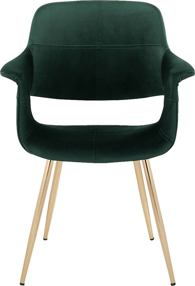 Lafanette I Green Arm Chair, Set of 2 - Thumbnail - Image 7
