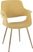 Lafanette I Yellow Arm Chair, Set of 2
