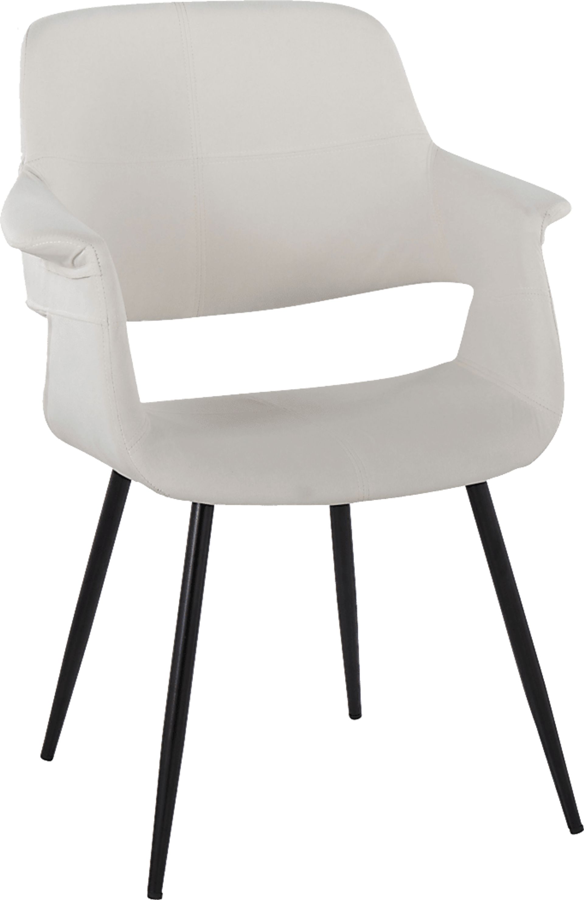 Lafanette II Cream Arm Chair, Set of 2 - Image 4