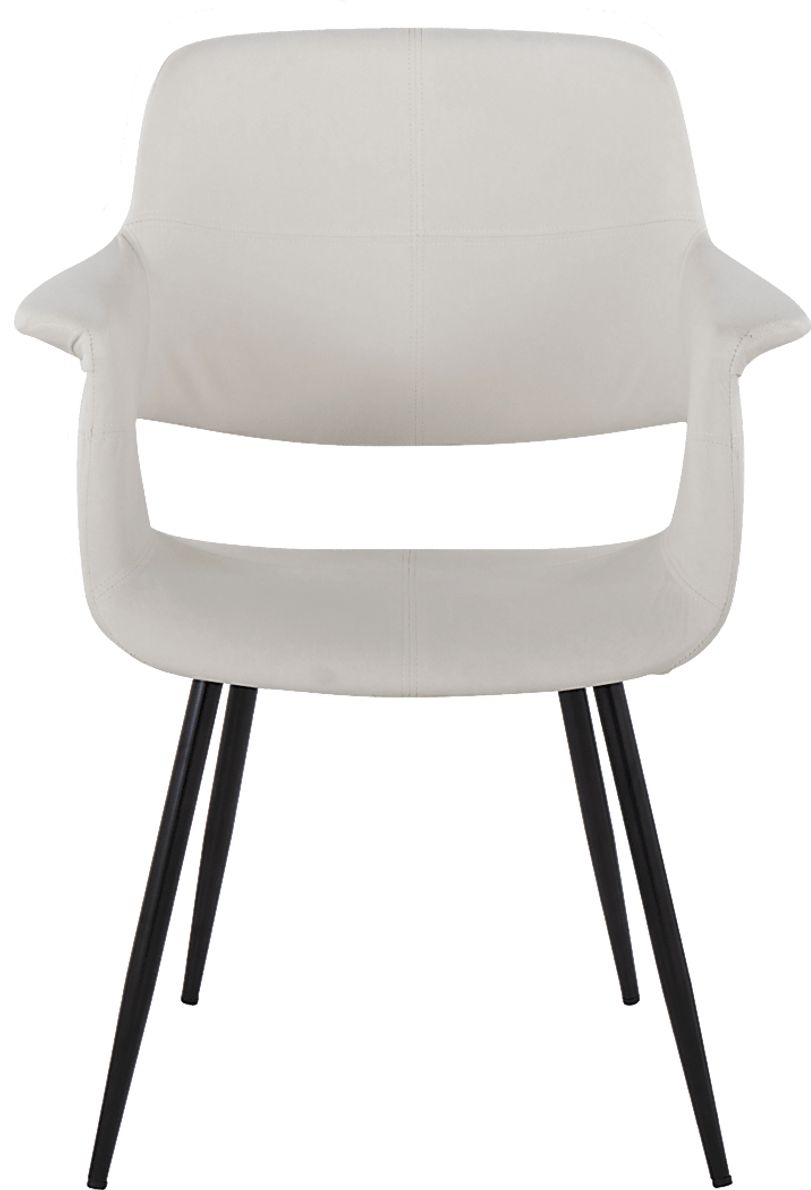 Lafanette II Cream Arm Chair, Set of 2