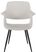 Lafanette II Cream Arm Chair, Set of 2
