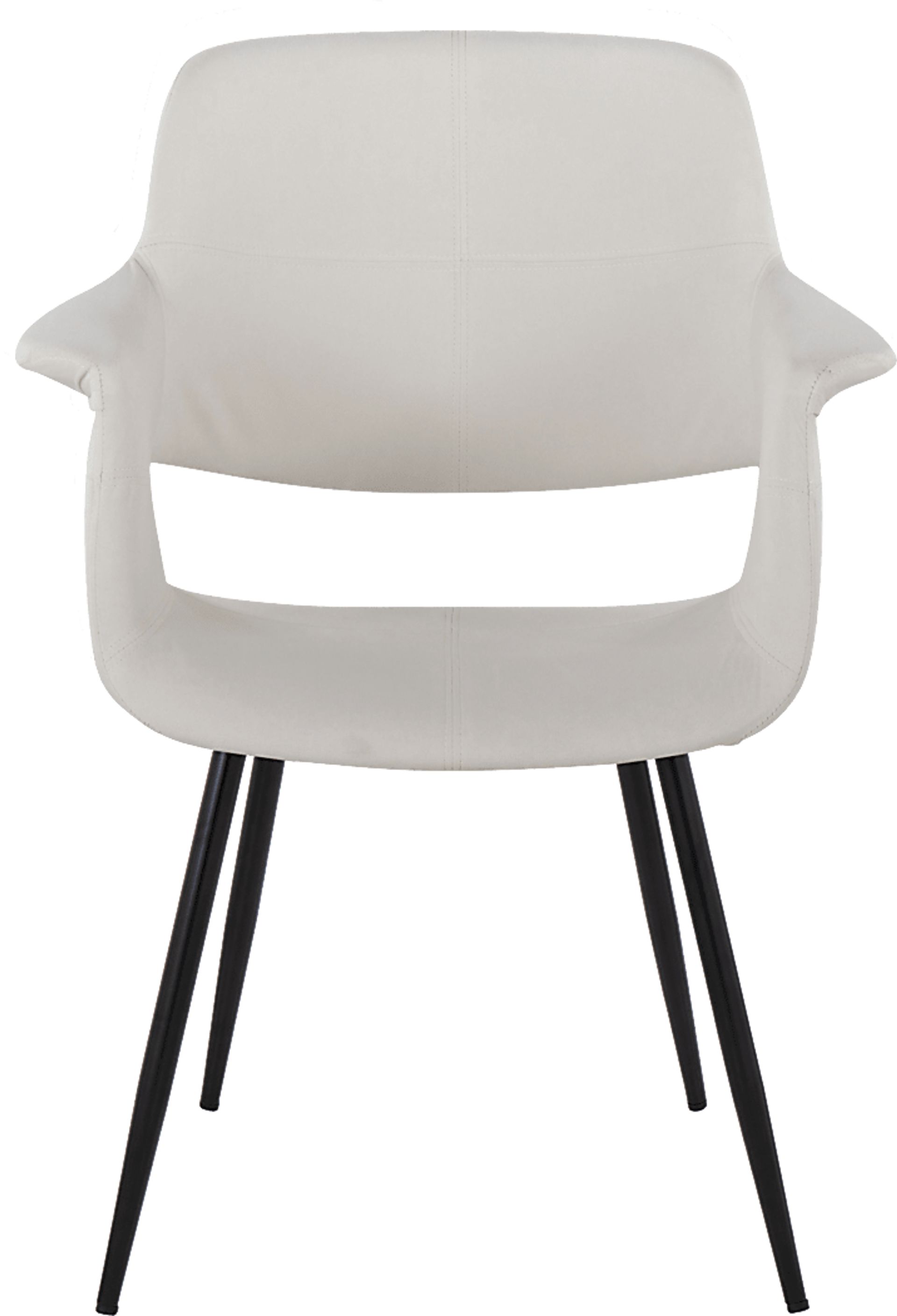 Lafanette II Cream Arm Chair, Set of 2 - Image 8