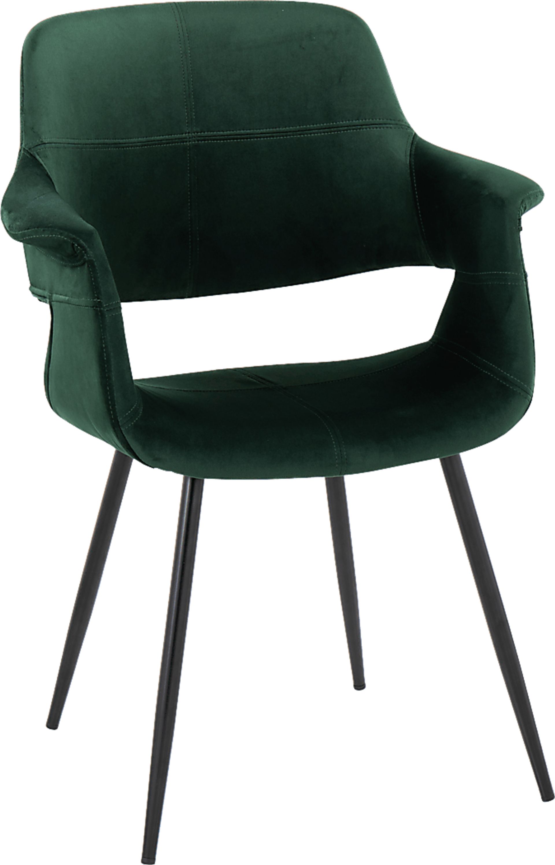 Lafanette II Green Arm Chair, Set of 2 - Image 3