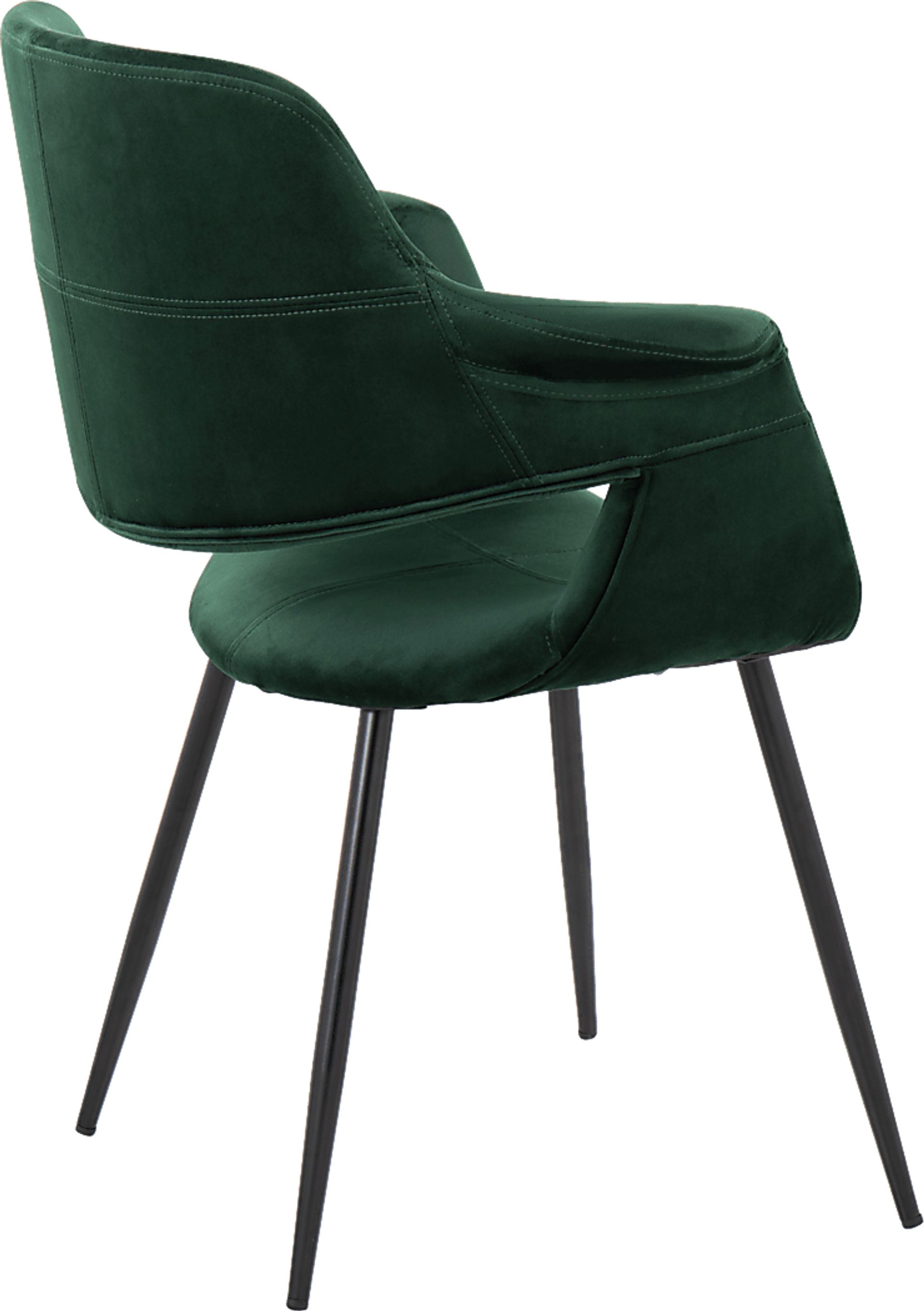 Lafanette II Green Arm Chair, Set of 2 - Image 5