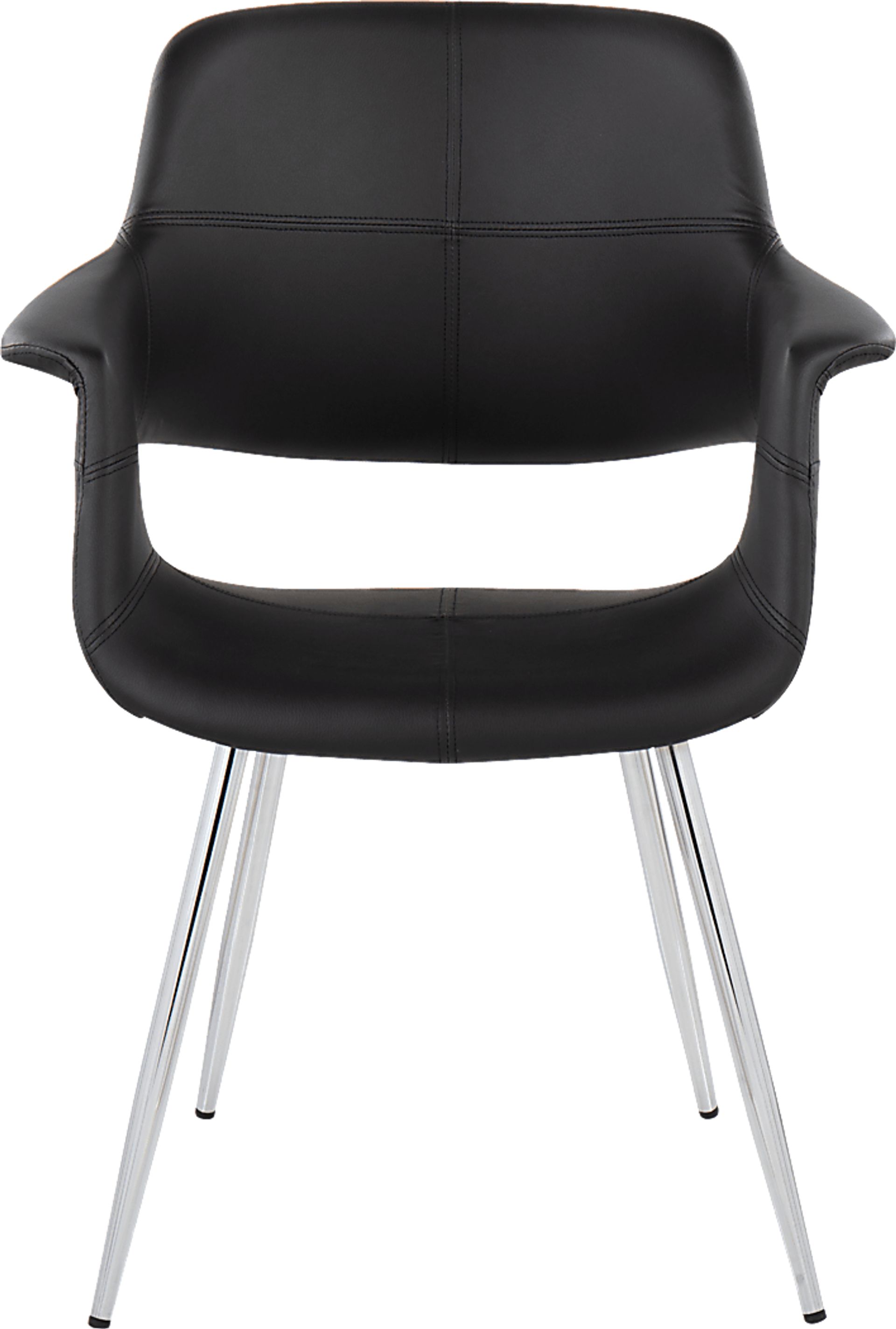 Lafanette III Black Arm Chair, Set of 2 - Image 6
