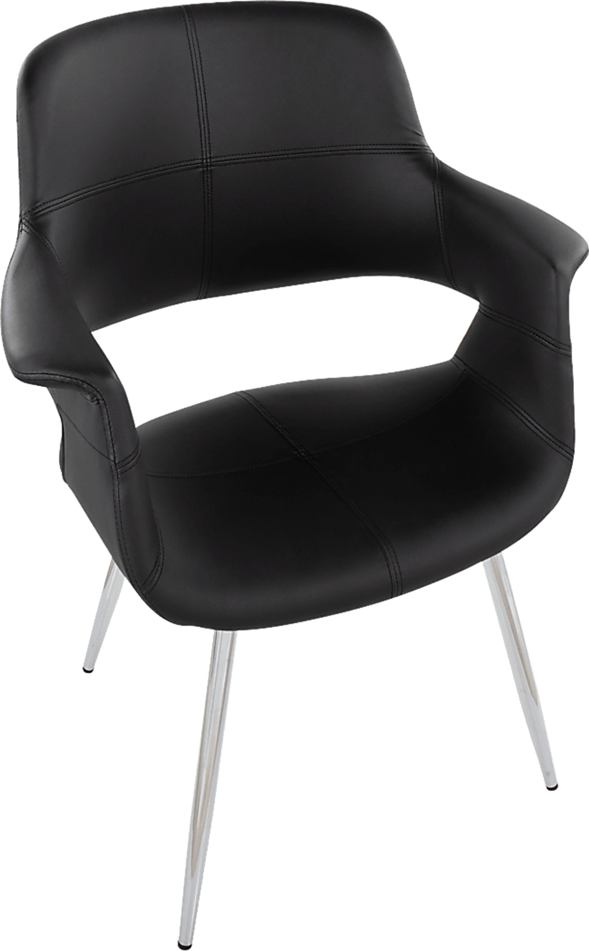 Lafanette III Black Arm Chair, Set of 2 - Image 7