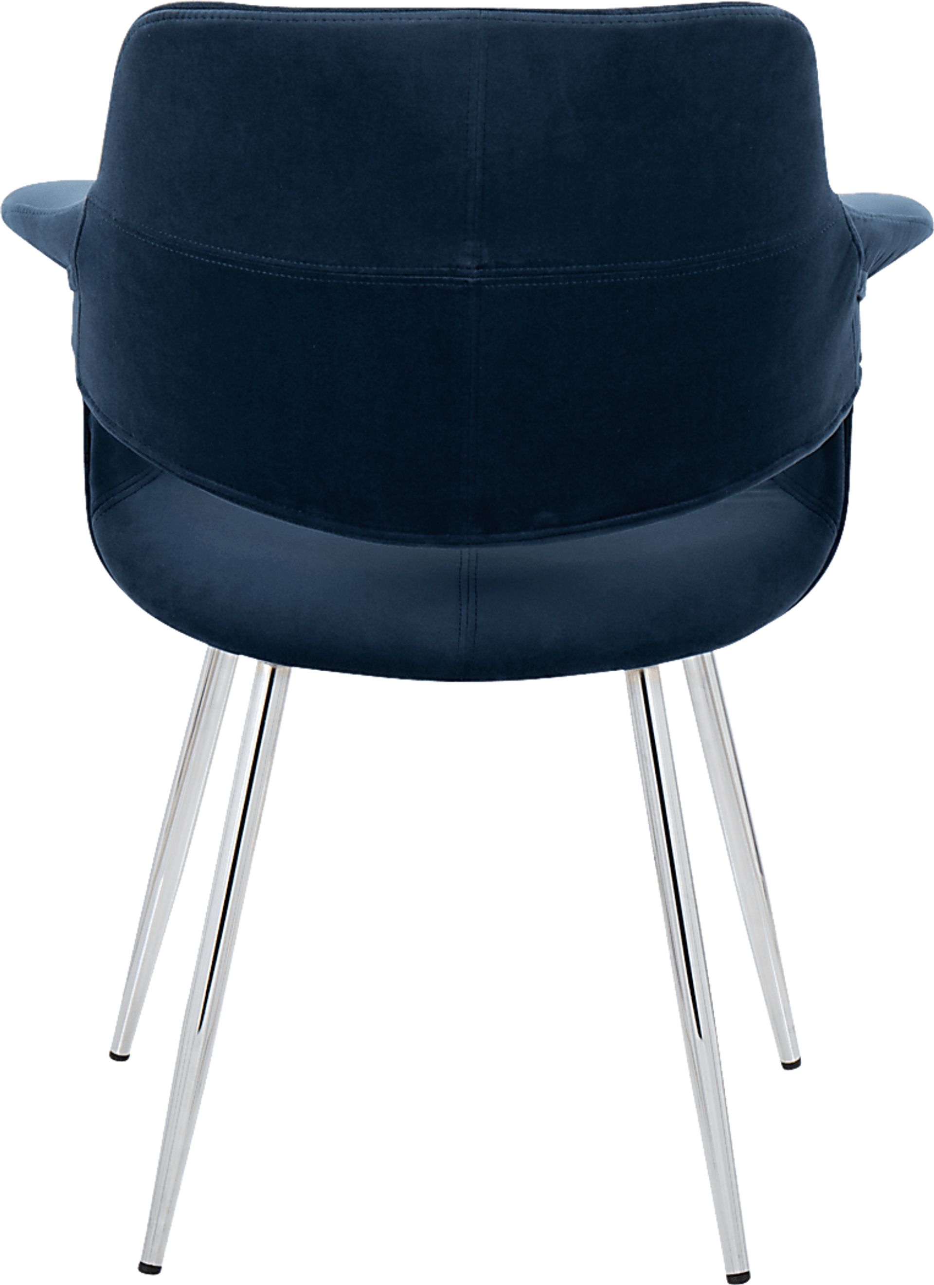 Lafanette III Blue Arm Chair, Set of 2 - Image 7