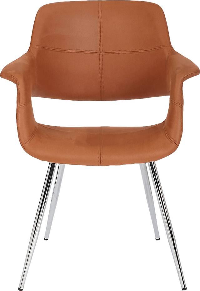 Lafanette III Camel Arm Chair, Set of 2 - Thumbnail - Image 7