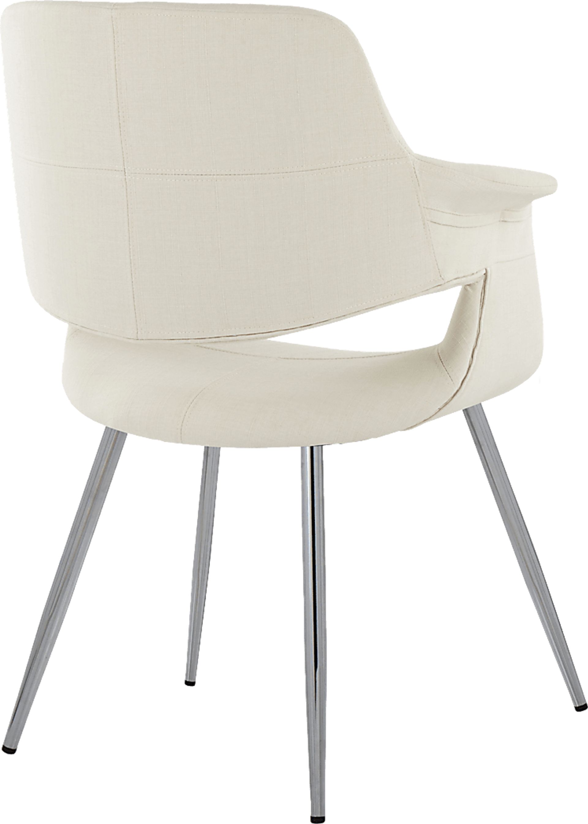 Lafanette III Cream Arm Chair, Set of 2 - Image 5