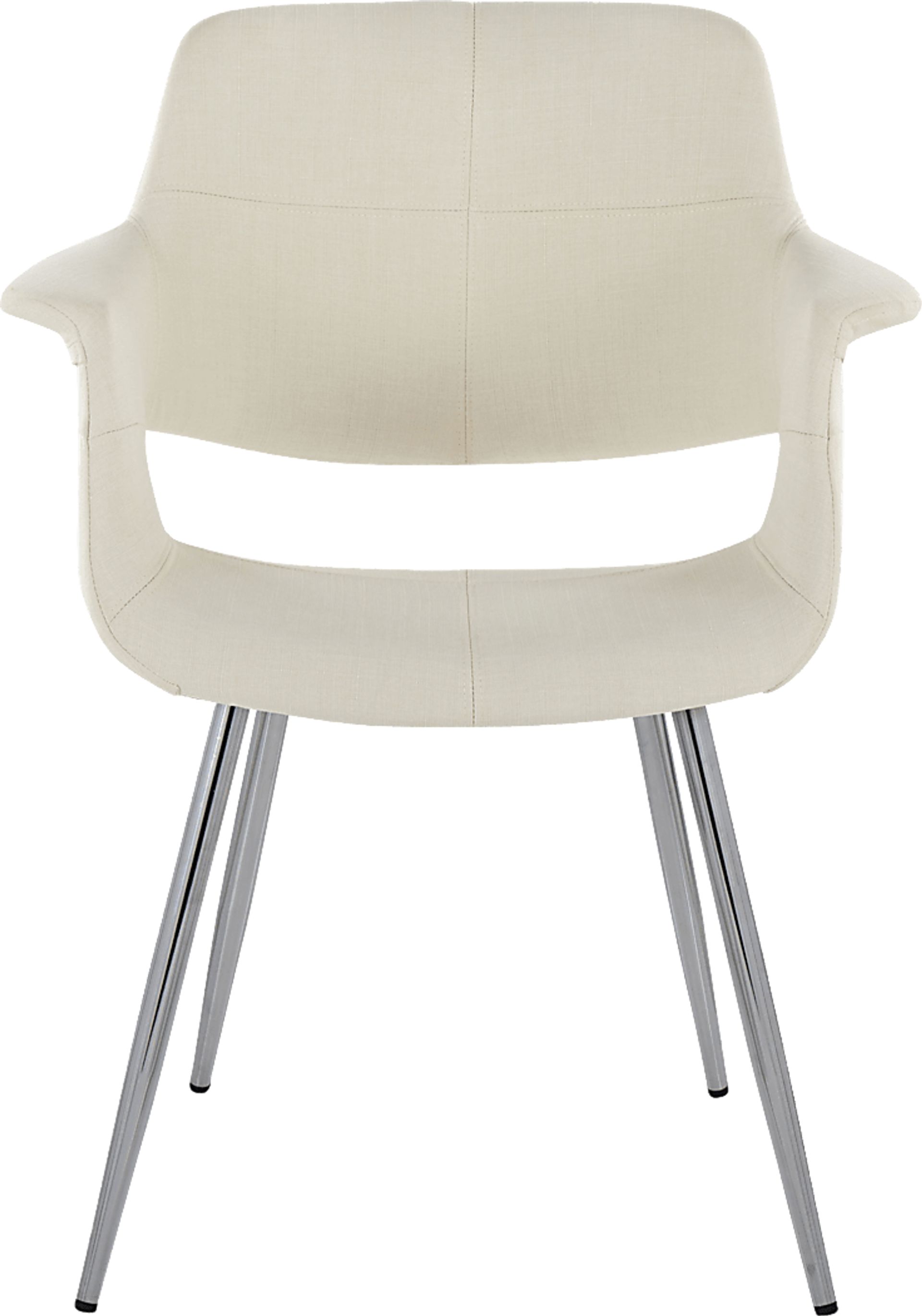 Lafanette III Cream Arm Chair, Set of 2 - Image 7