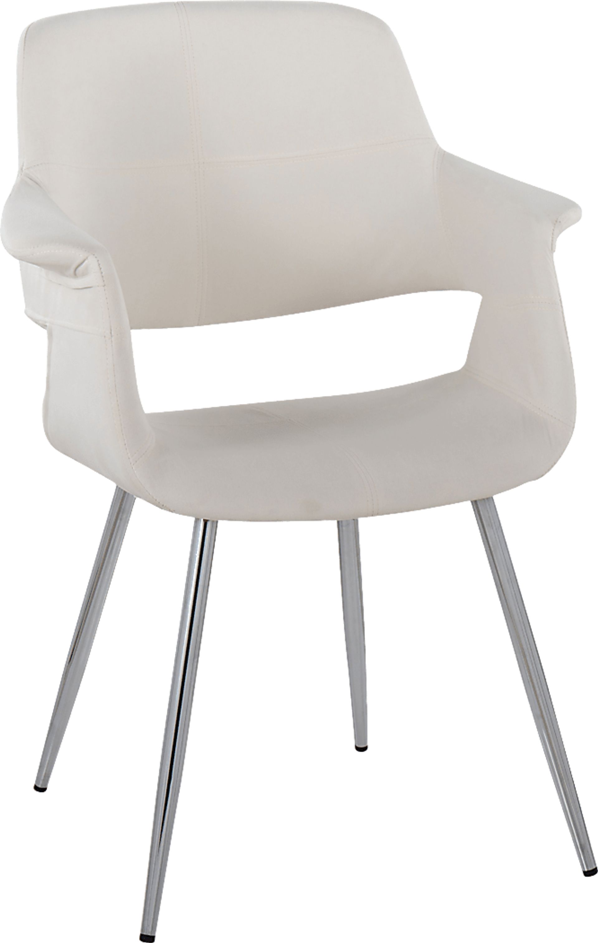 Lafanette III Cream Arm Chair, Set of 2 - Image 4