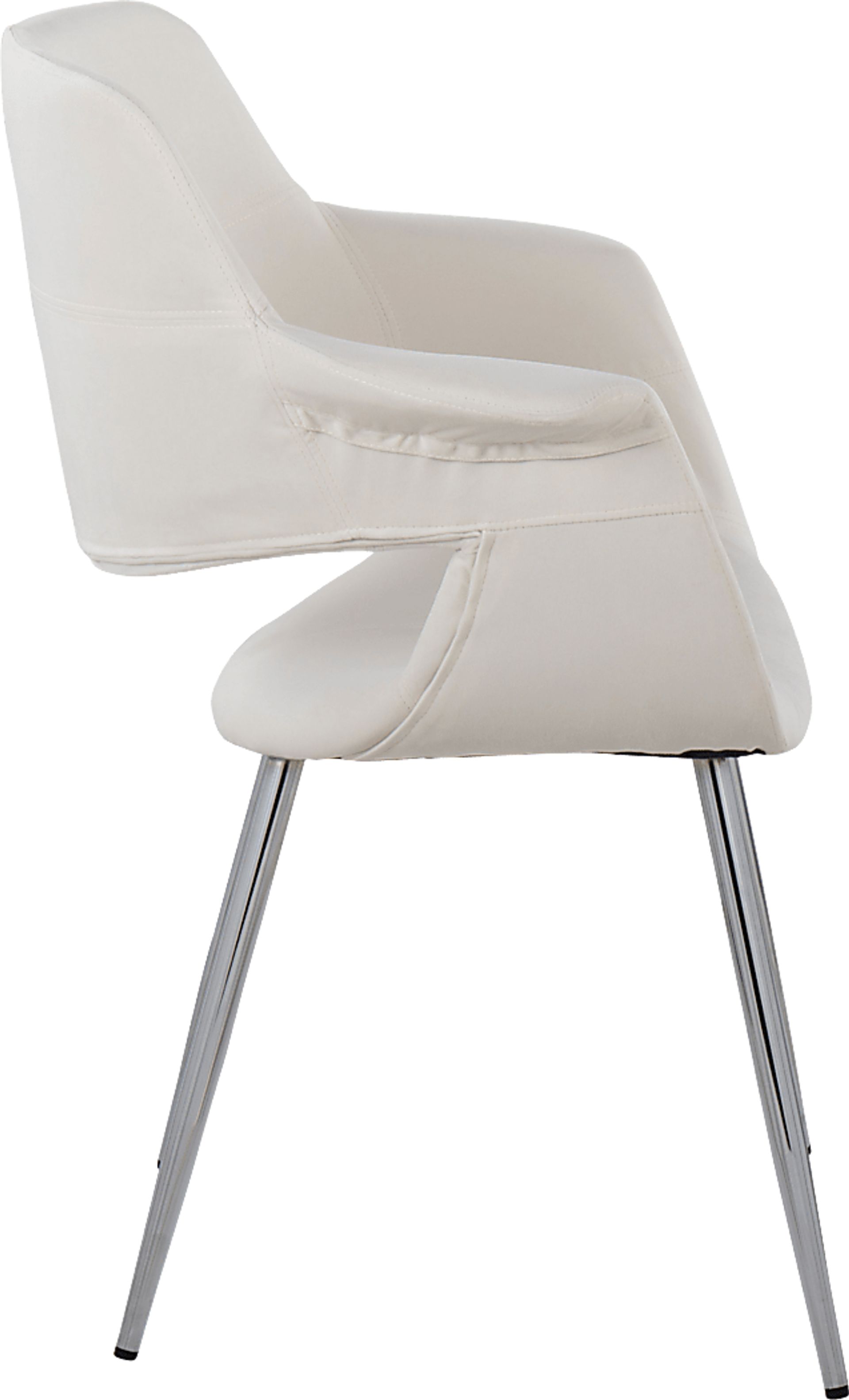 Lafanette III Cream Arm Chair, Set of 2 - Image 5