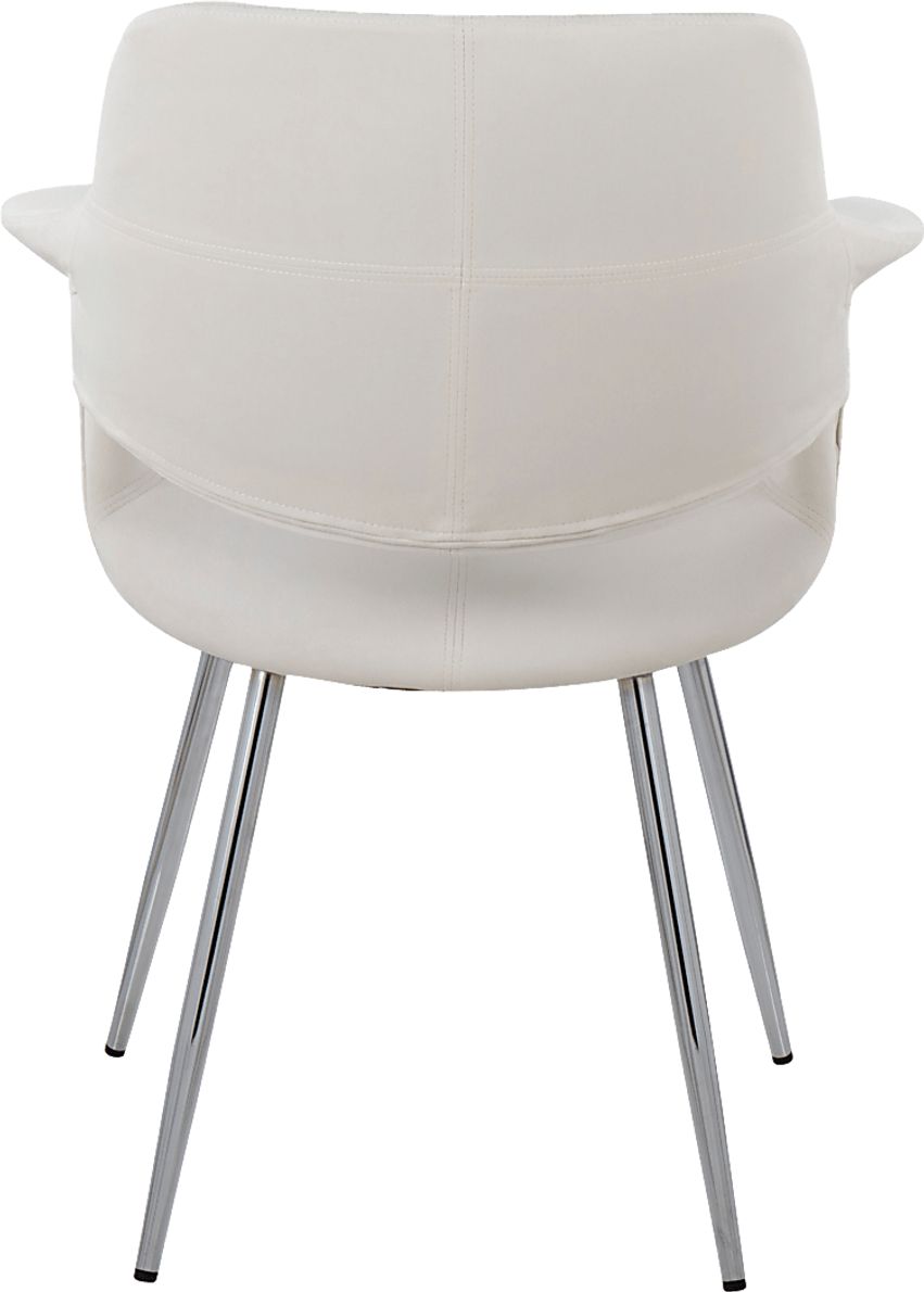 Lafanette III Cream Arm Chair, Set of 2